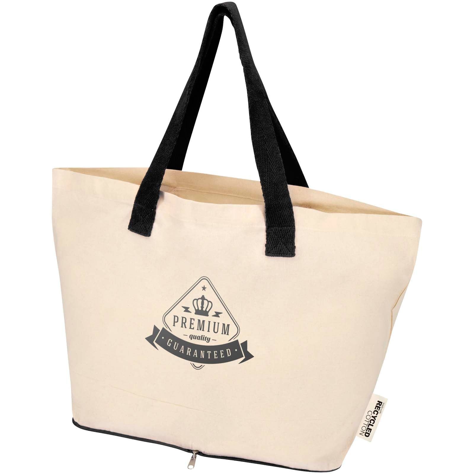 Sac shopping Sierra pliable en coton recyclé GRS 140 g/m2 7 L 15