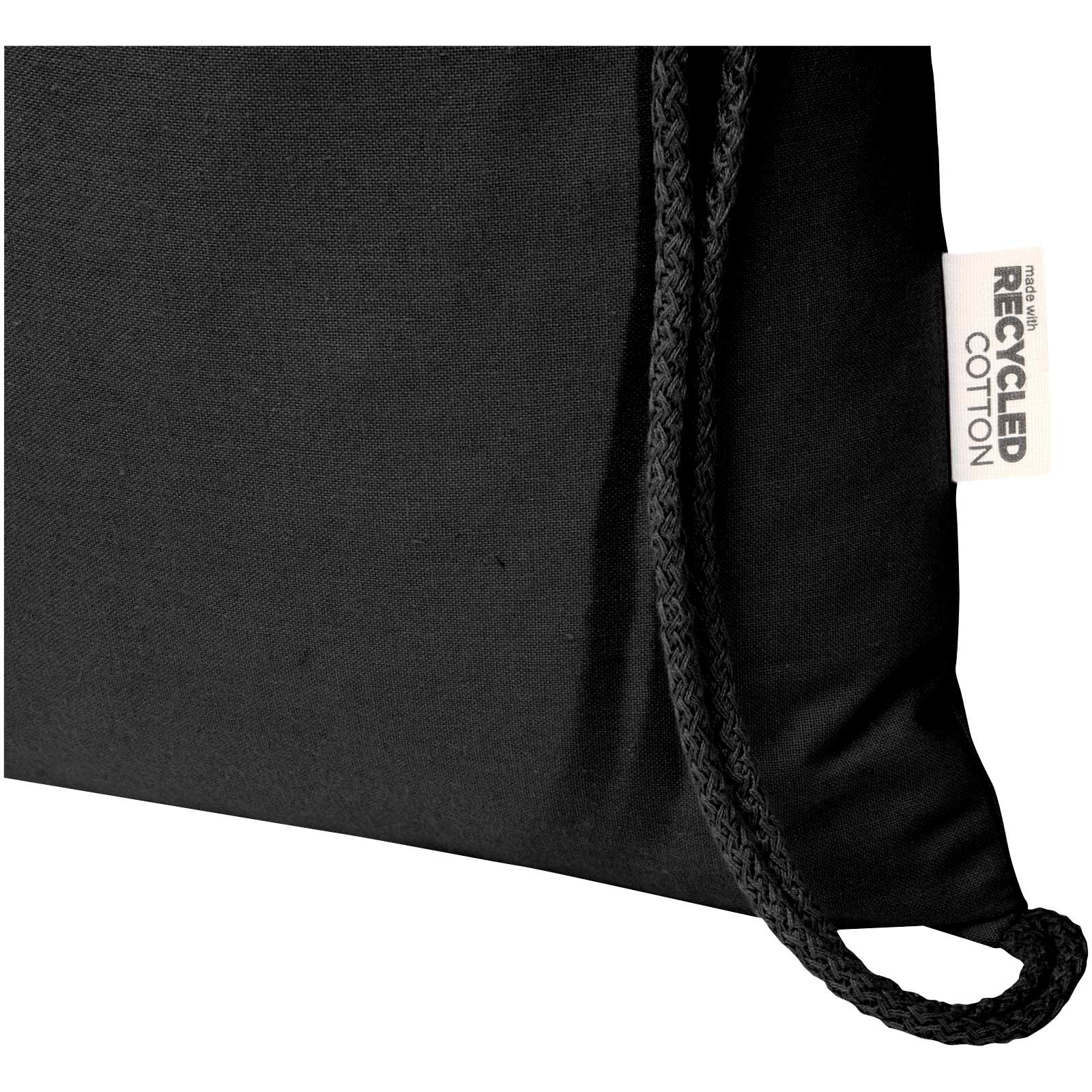 Sac Peru Blend de 5 L avec cordon en coton recyclé 180 g/m2 certifié GRS 31