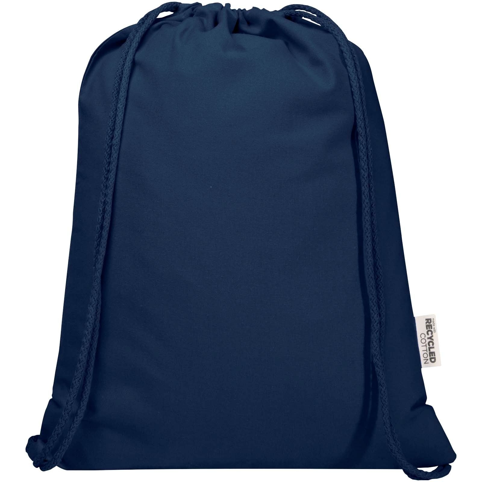 Sac Peru Blend de 5 L avec cordon en coton recyclé 180 g/m2 certifié GRS 10