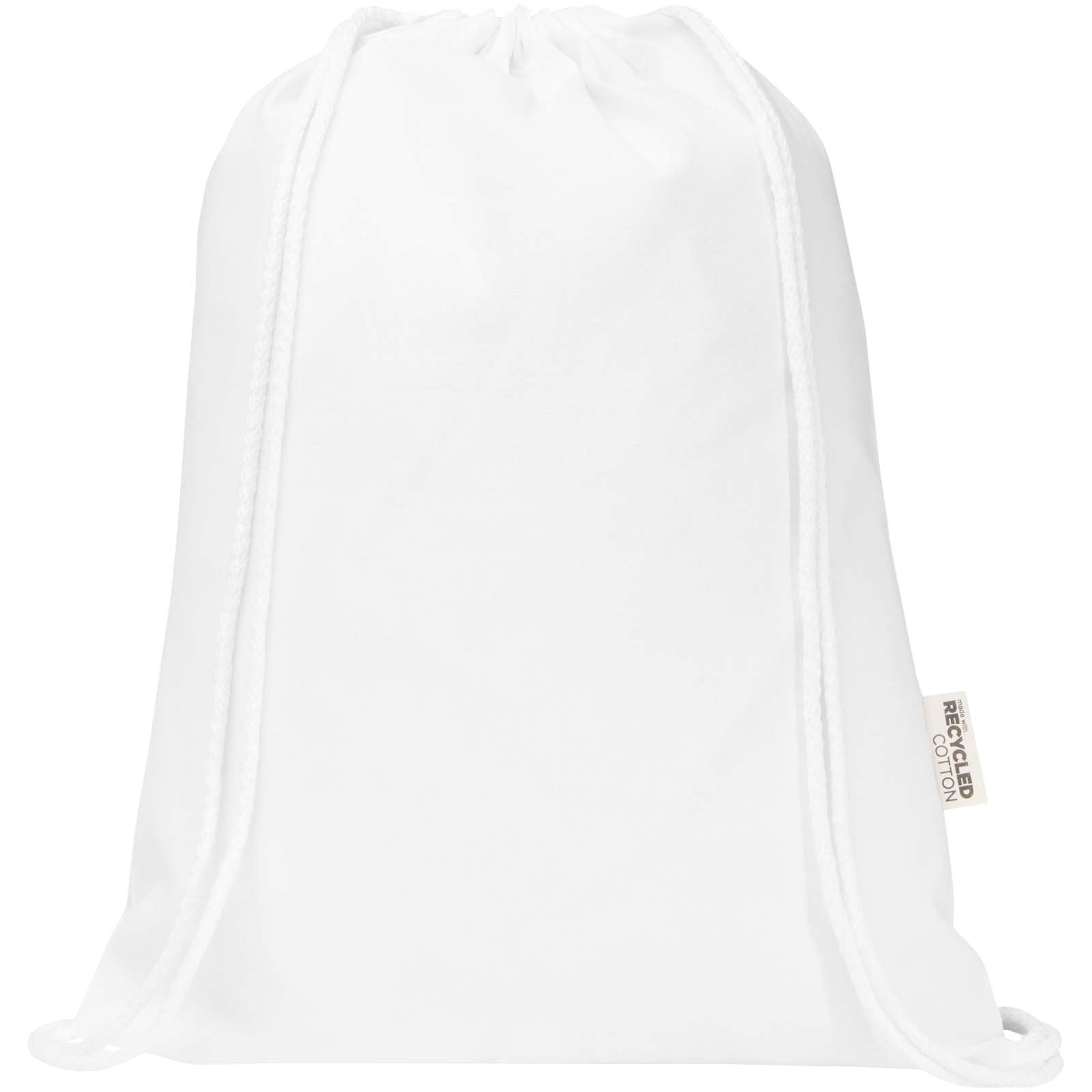 Sac Peru Blend de 5 L avec cordon en coton recyclé 180 g/m2 certifié GRS 13