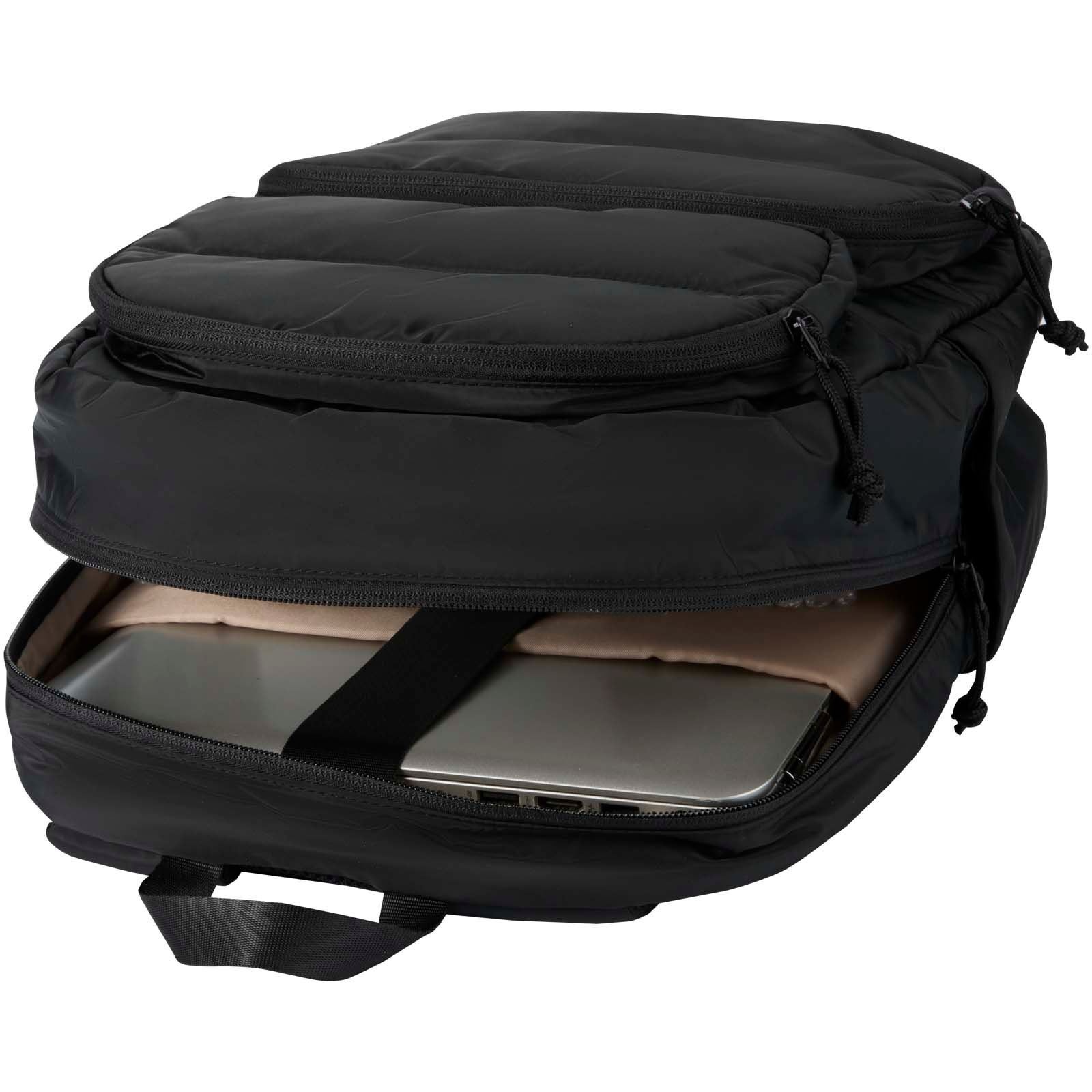Sac à dos pour ordinateur portable Puffer de 15,6" recyclé et certifié GRS, de15 L 17
