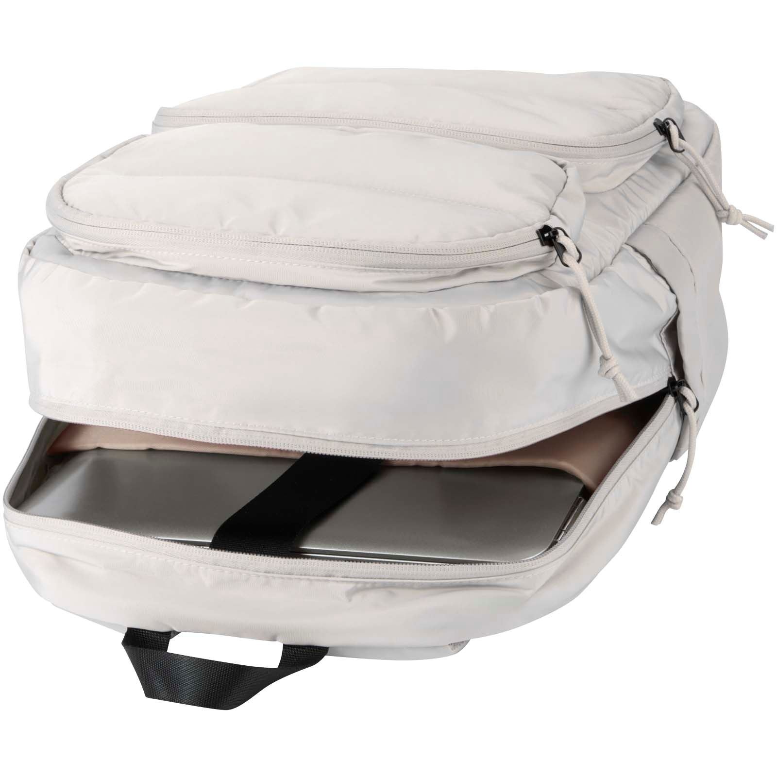 Sac à dos pour ordinateur portable Puffer de 15,6" recyclé et certifié GRS, de15 L 19