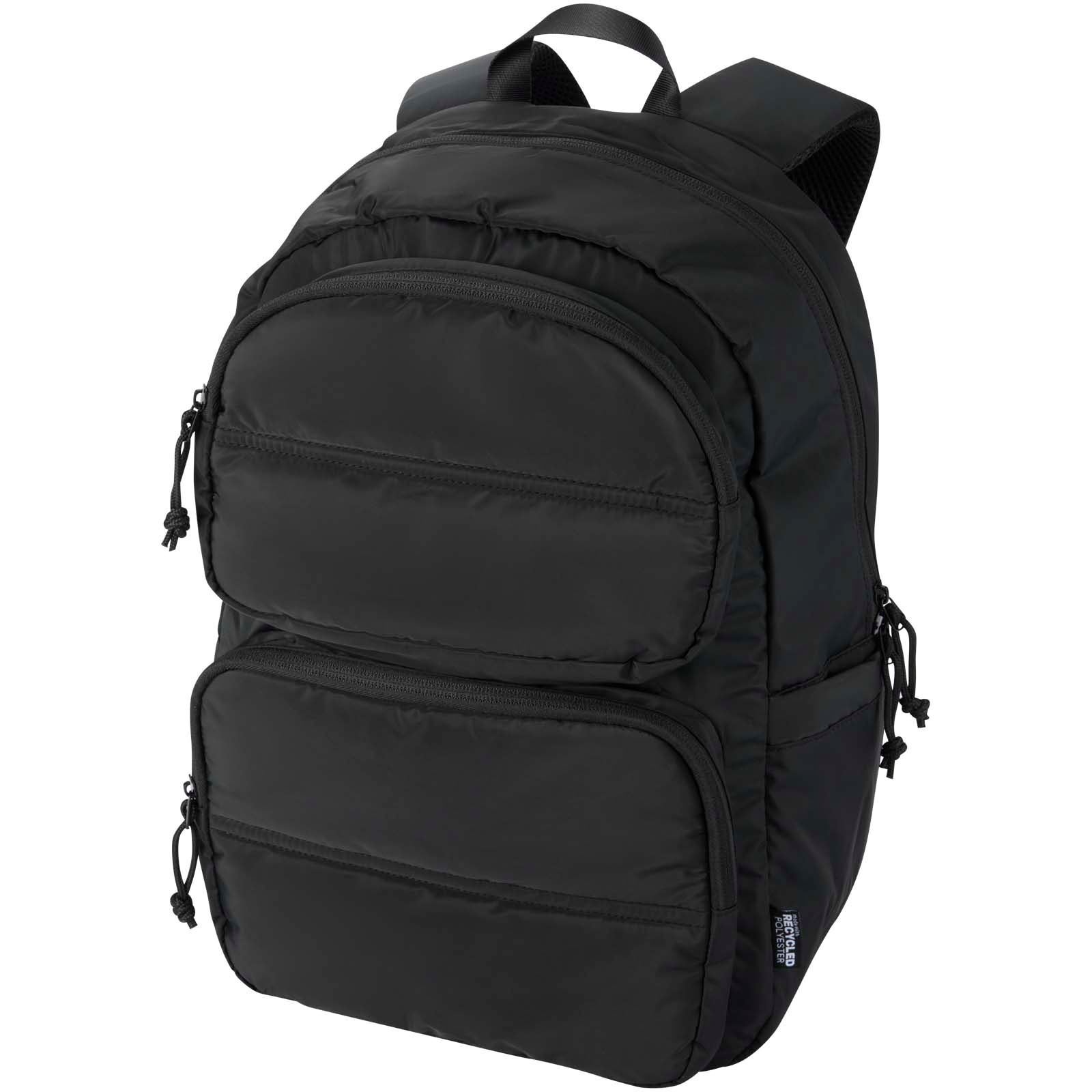 Sac à dos pour ordinateur portable Puffer de 15,6" recyclé et certifié GRS, de15 L 2
