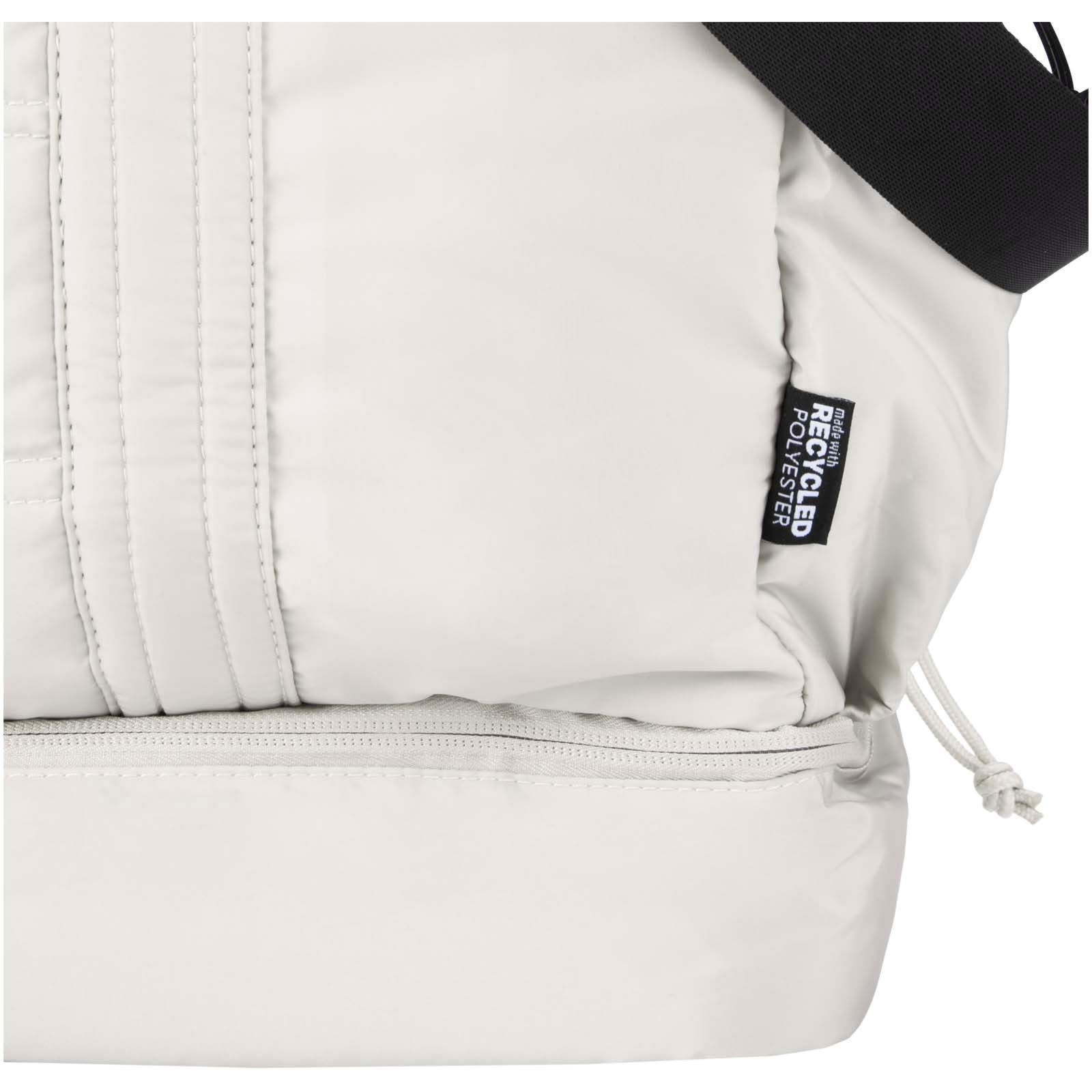 Sac de voyage Puffer recyclé certifié GRS avec fond isolé de 30 L 22