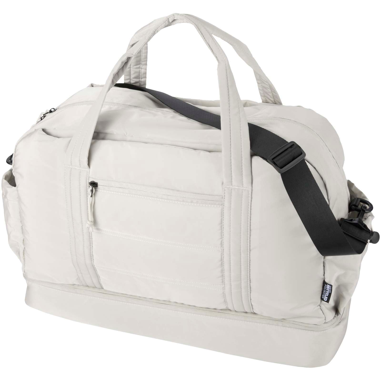Sac de voyage Puffer recyclé certifié GRS avec fond isolé de 30 L 4