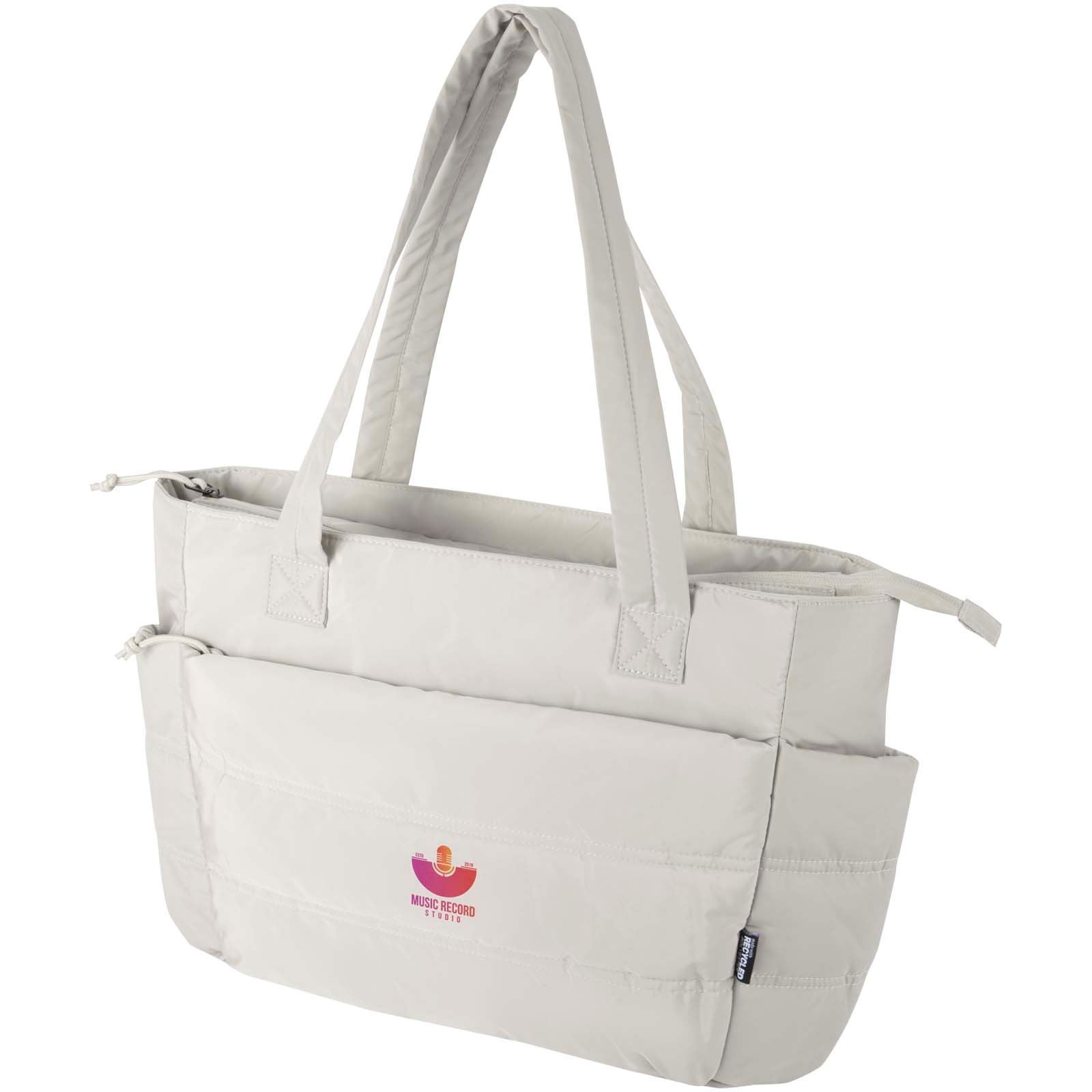 Sac shopping Puffer pour ordinateur portable 15,6" certifié GRS et recyclé de 18 L 10