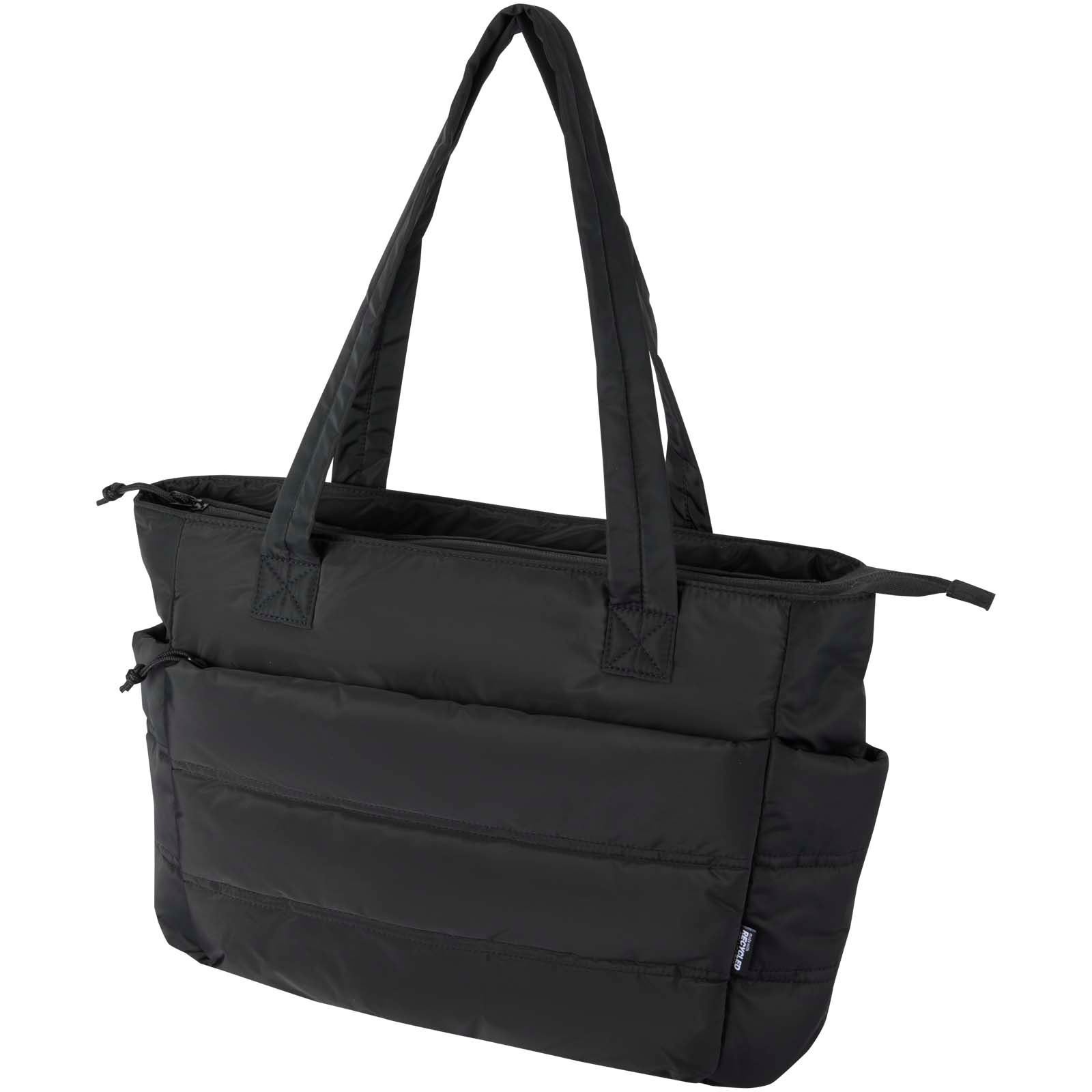 Sac shopping Puffer pour ordinateur portable 15,6" certifié GRS et recyclé de 18 L