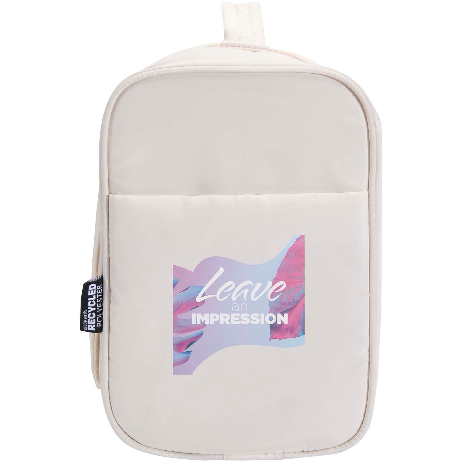 Trousse de toilette à suspendre Puffer recyclée et certifiée GRS de 8 L 10