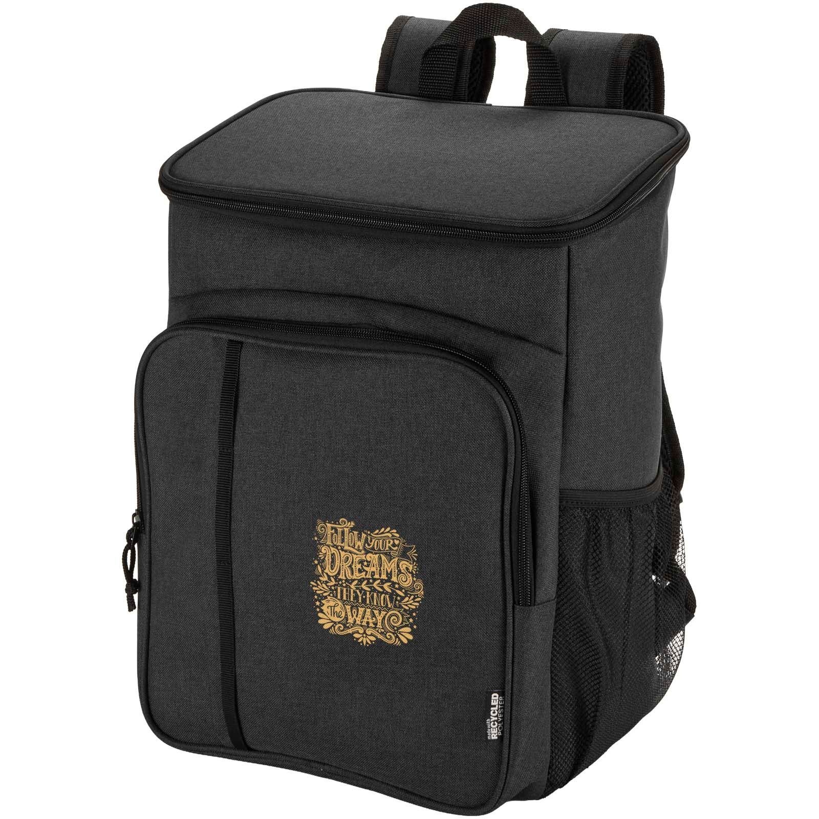 Sac à dos isotherme 20 L Tundra recyclé et certifié GRS pour pique-nique avec ensemble de couverts 10