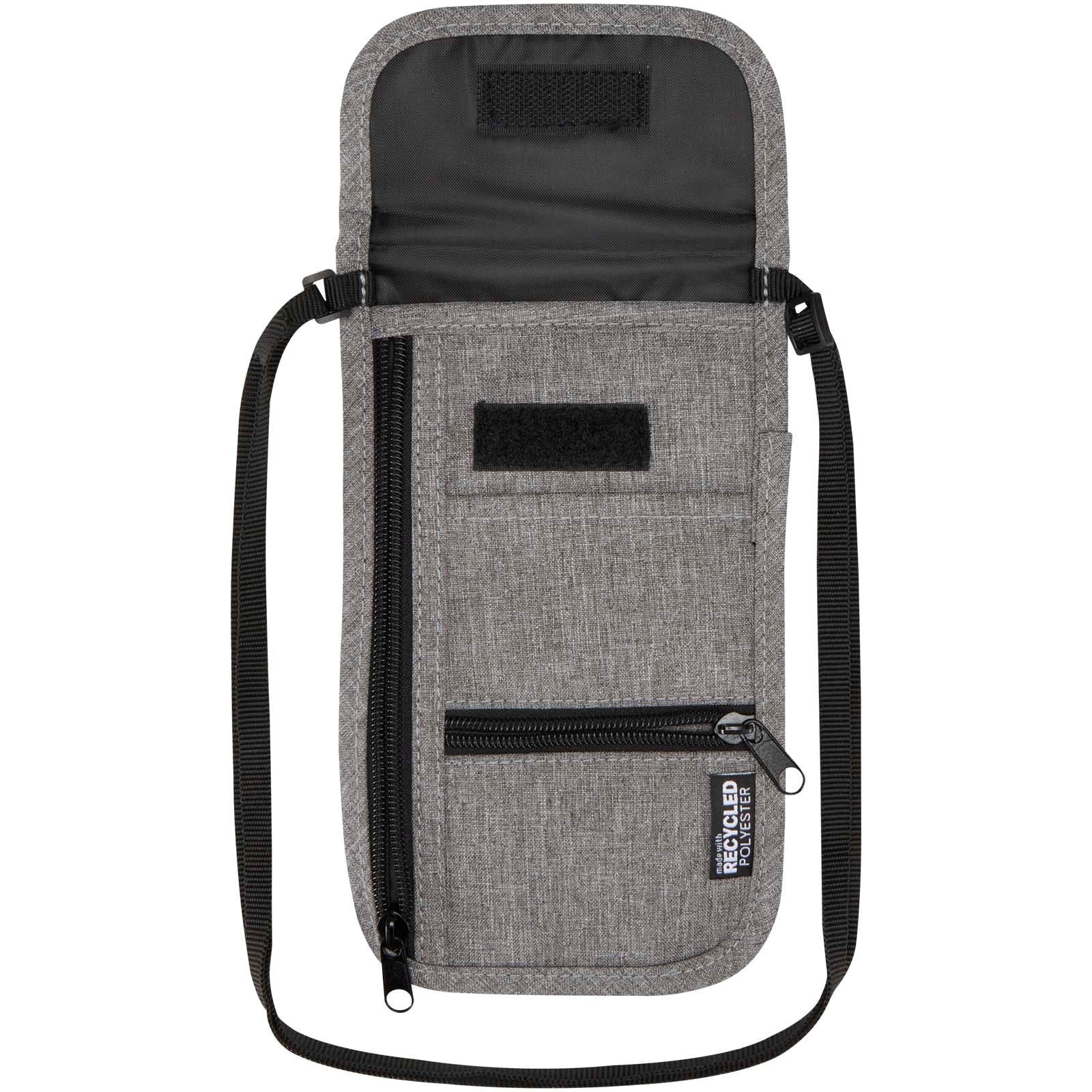Pochette de voyage intelligente Ross recyclée et certifiée GRS 5
