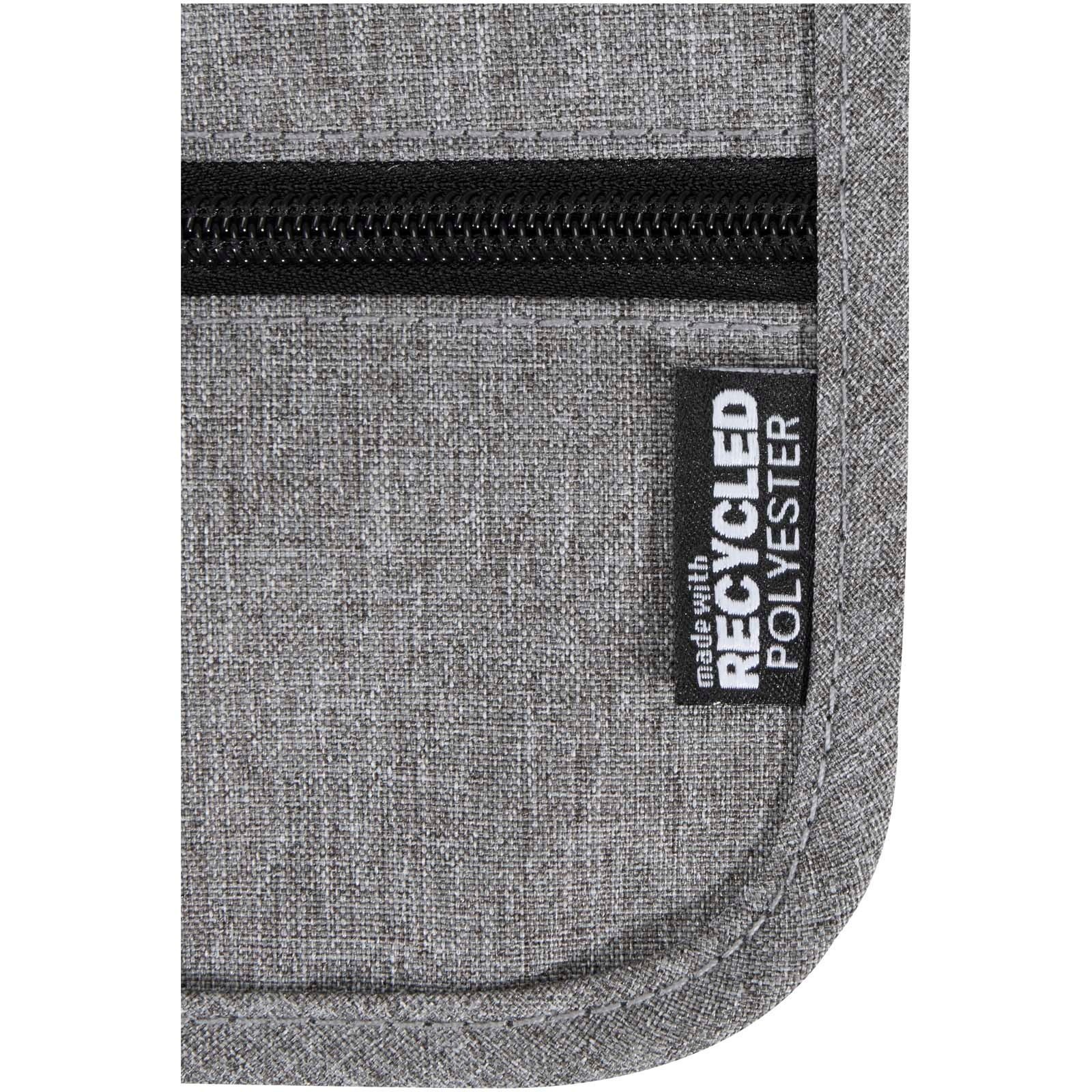 Pochette de voyage intelligente Ross recyclée et certifiée GRS 17