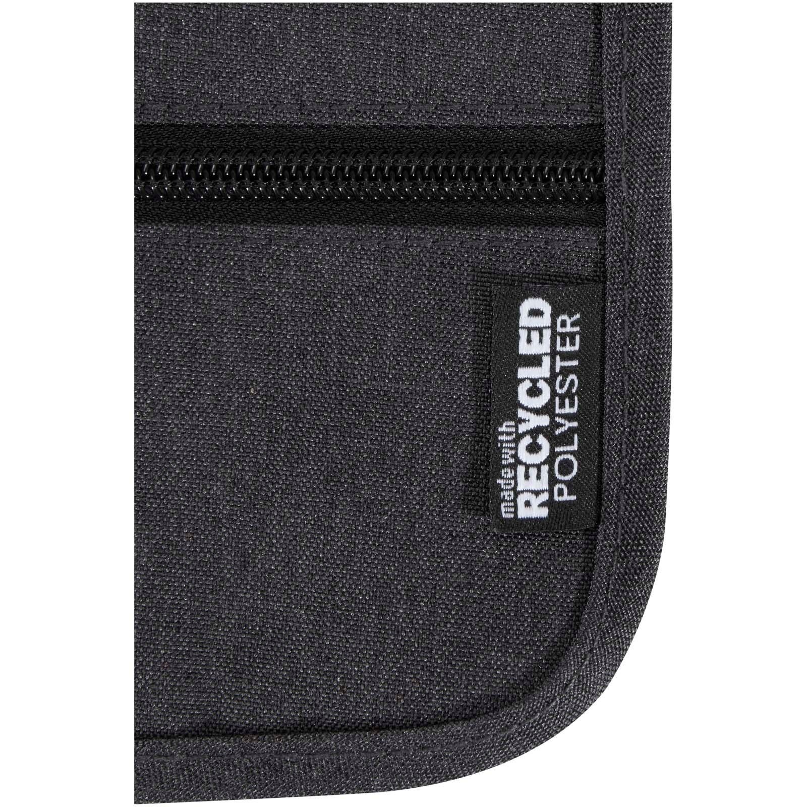 Pochette de voyage intelligente Ross recyclée et certifiée GRS 19