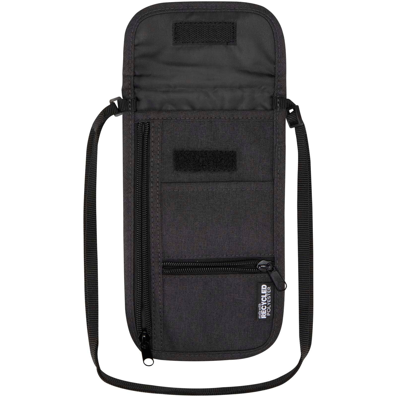 Pochette de voyage intelligente Ross recyclée et certifiée GRS 7