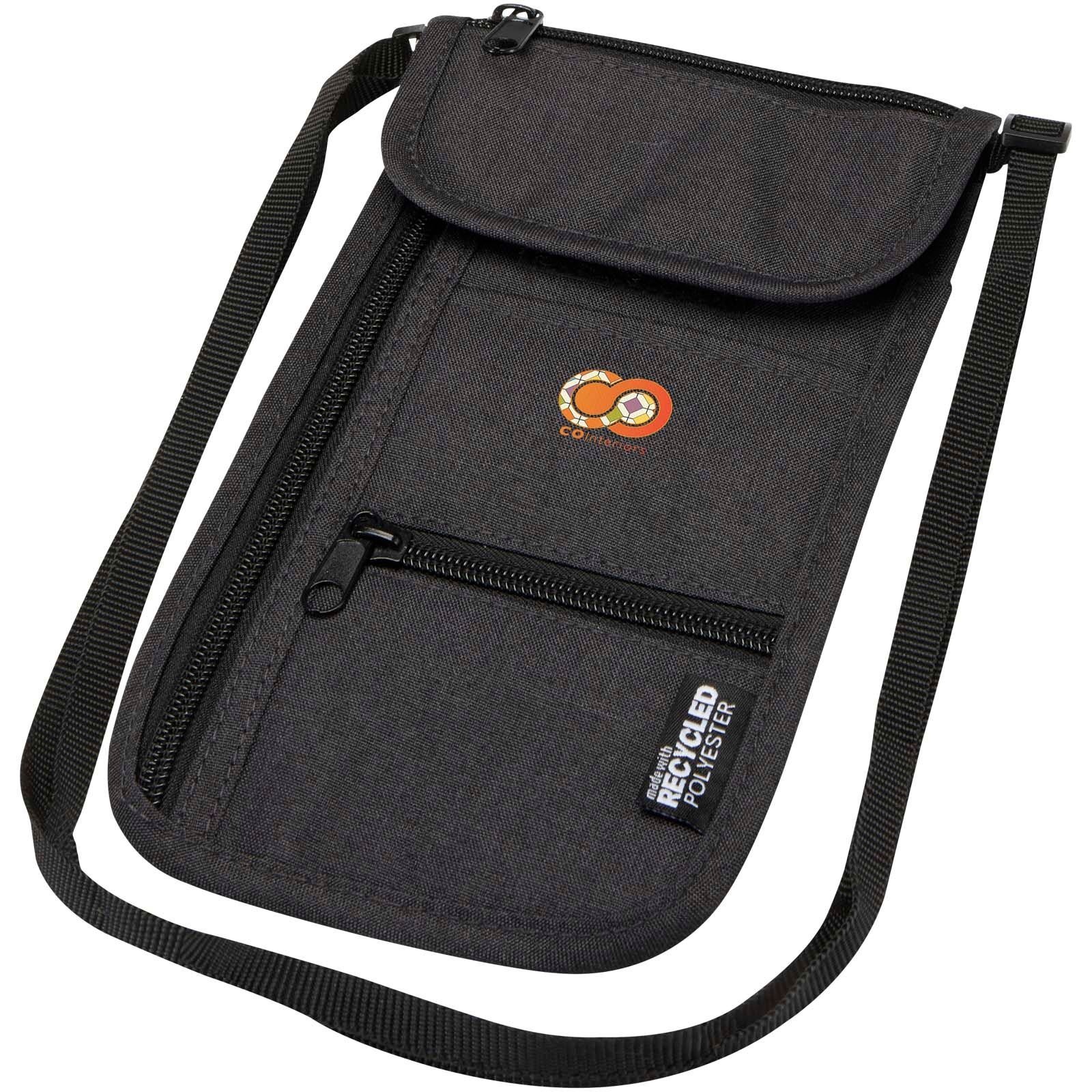 Pochette de voyage intelligente Ross recyclée et certifiée GRS 10