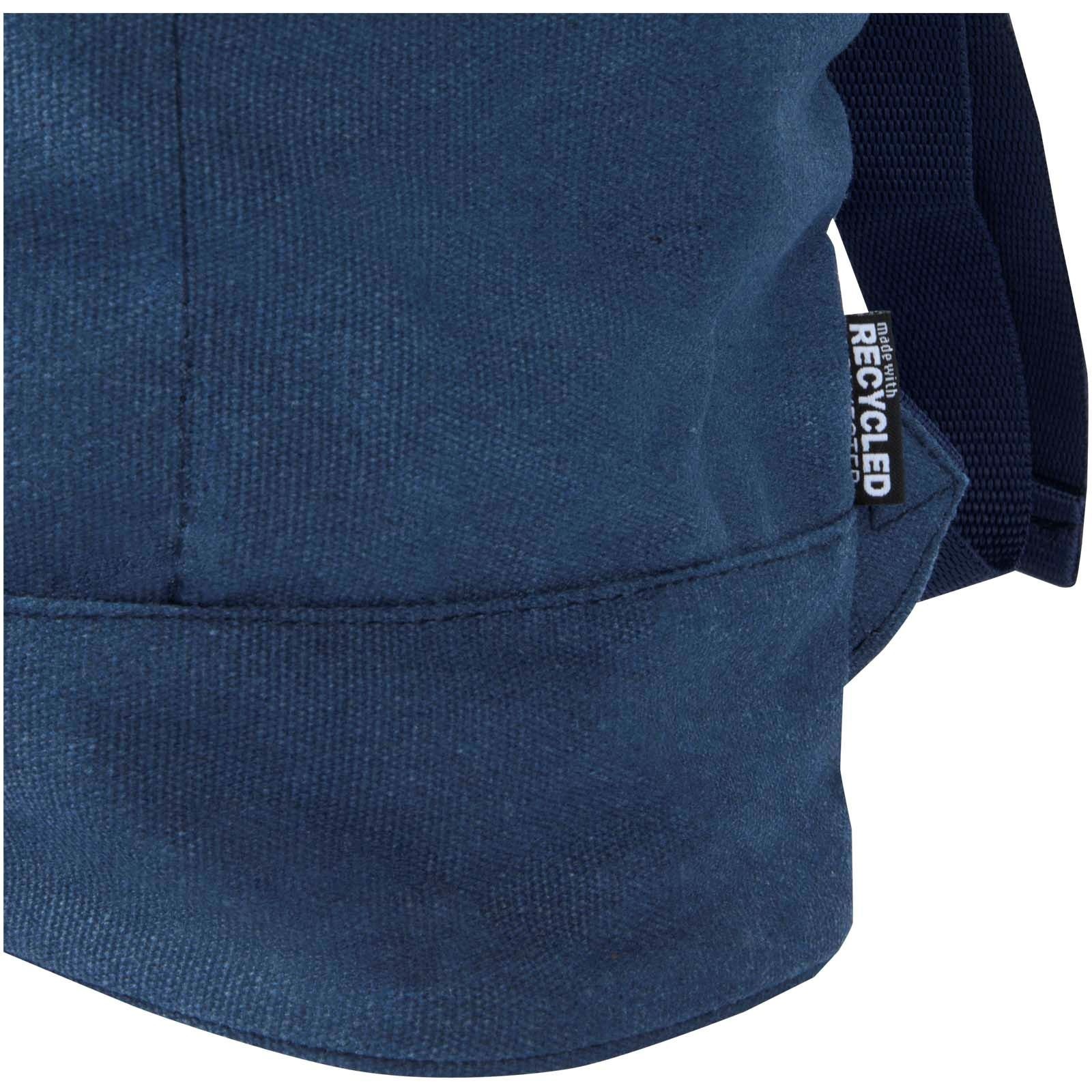 Sac à dos à fermeture enroulable Recanvas recyclé et certifié GRS de 14" et 16 L 21