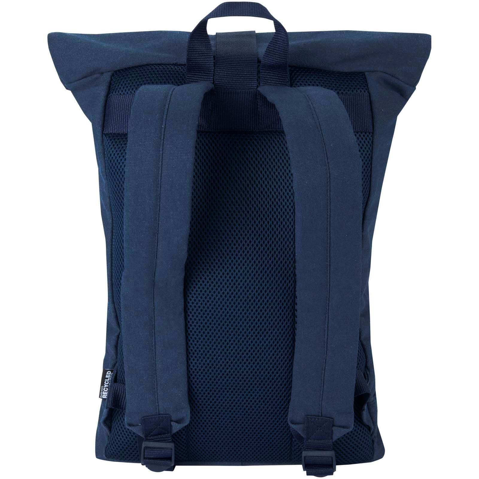 Sac à dos à fermeture enroulable Recanvas recyclé et certifié GRS de 14" et 16 L 12