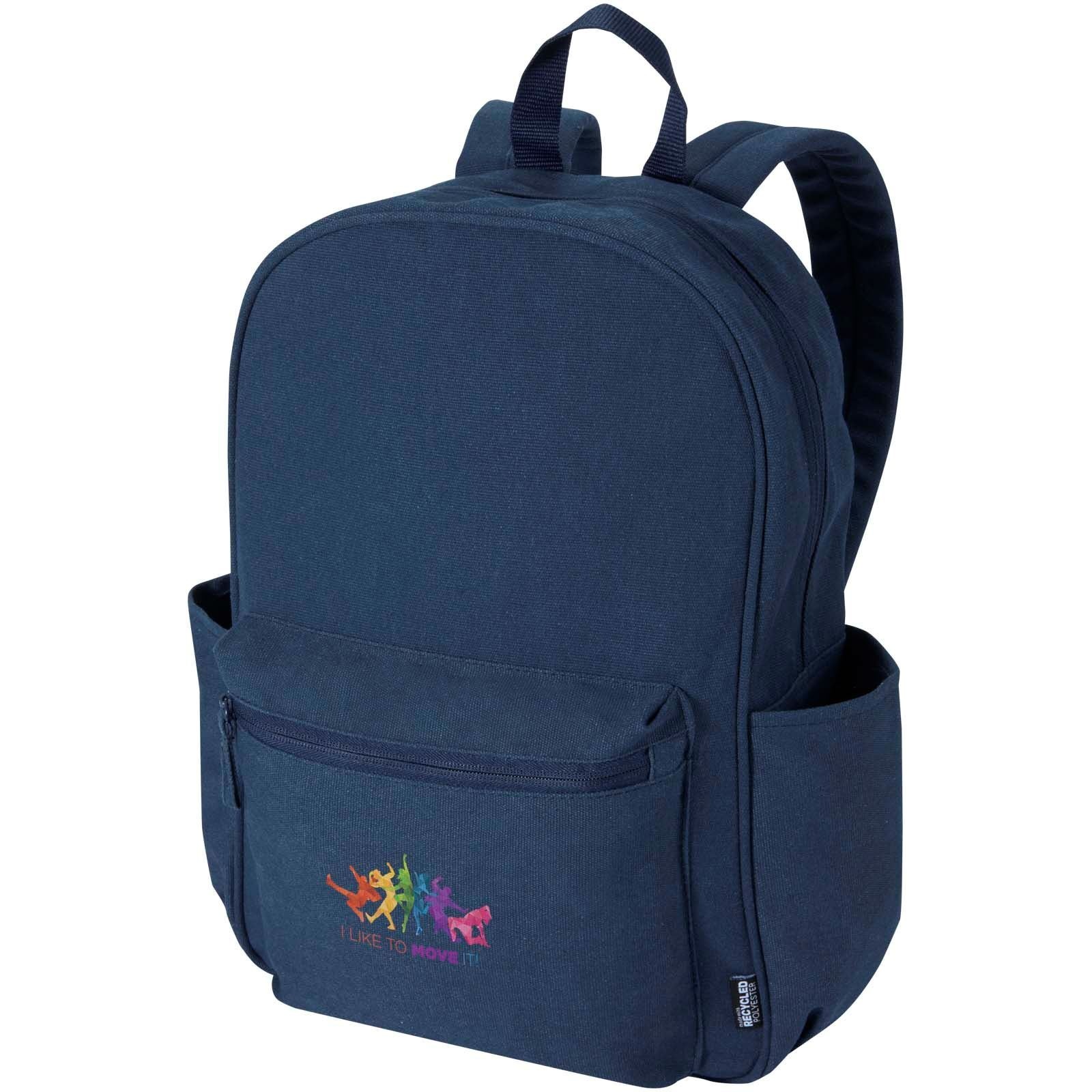 Sac à dos de ville Recanvas recyclé et certifié GRS de 15,6" et 16 L 9