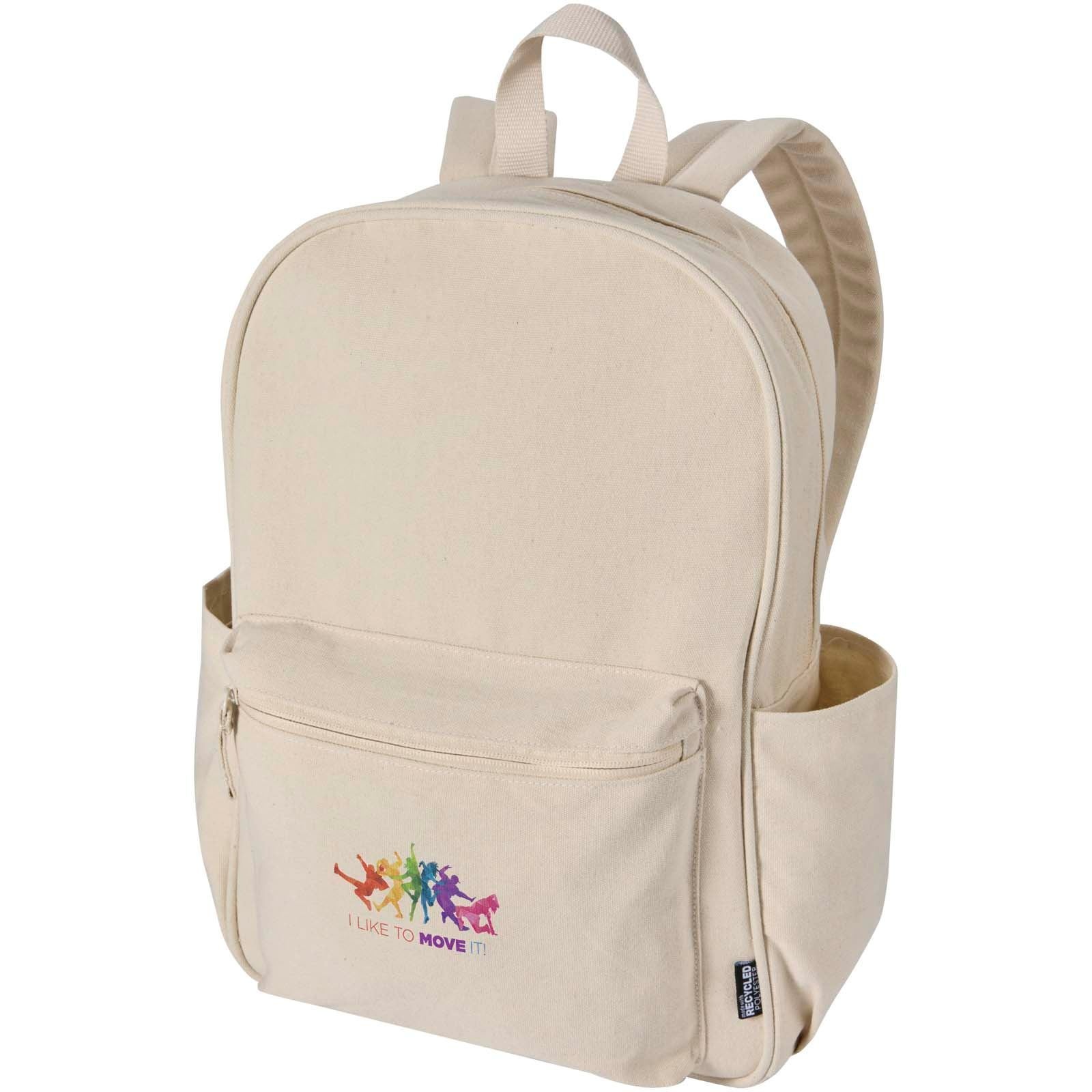 Sac à dos de ville Recanvas recyclé et certifié GRS de 15,6" et 16 L 10