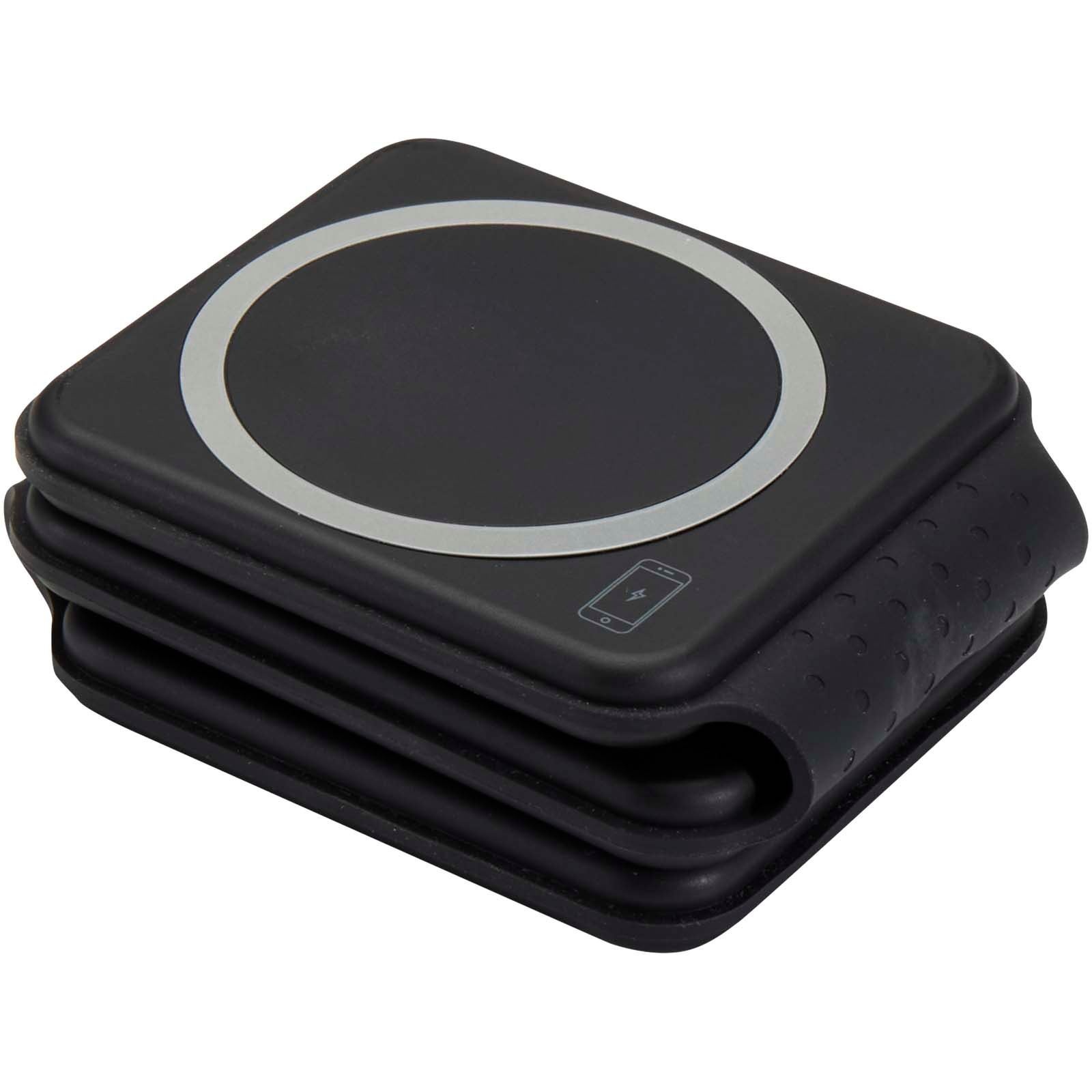 Chargeur sans fil pliable Armus 3 en 1 de 15 W en plastique recyclé 10