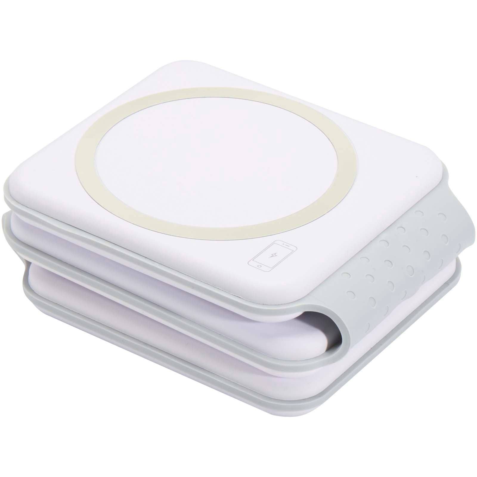 Chargeur sans fil pliable Armus 3 en 1 de 15 W en plastique recyclé 11