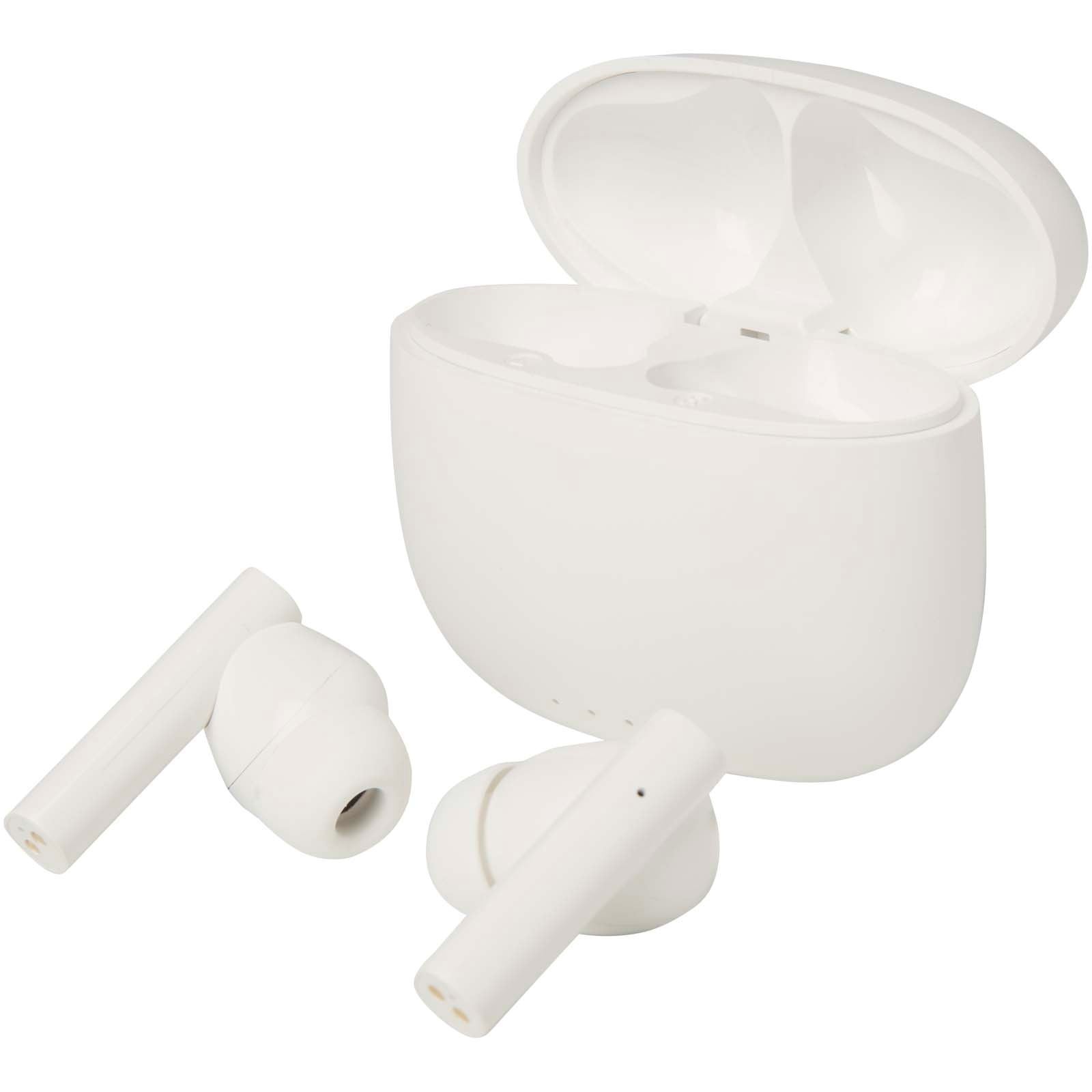 Oreillette Bluetooth® True Wireless Alterf en plastique recyclé avec embouts en silicone 11