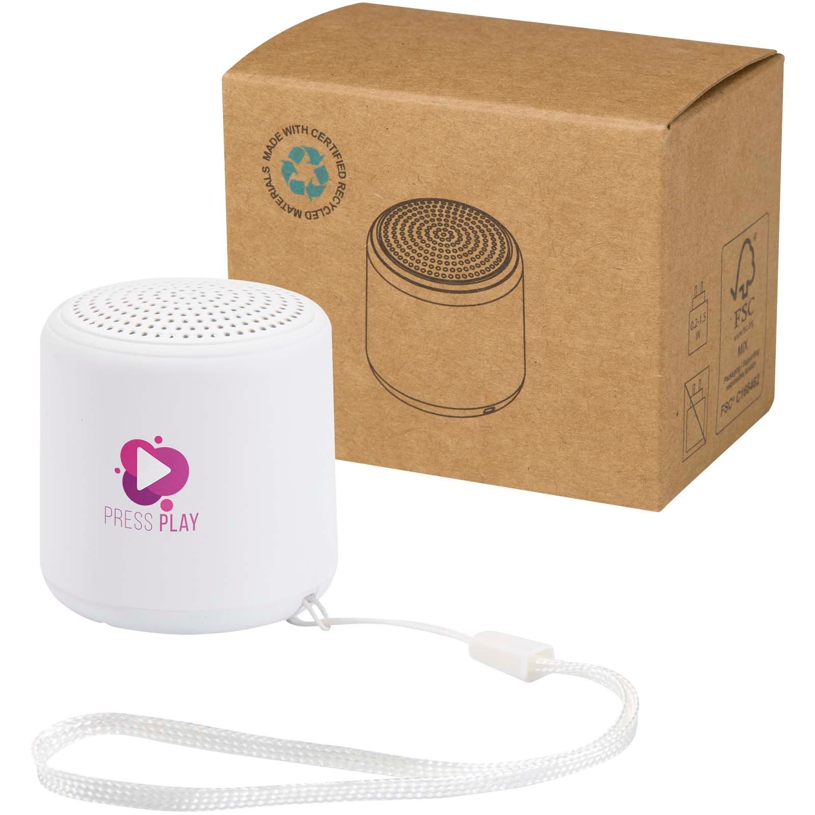 Enceinte sans fil Velkis sans fil Bluetooth® en plastique recyclé 7
