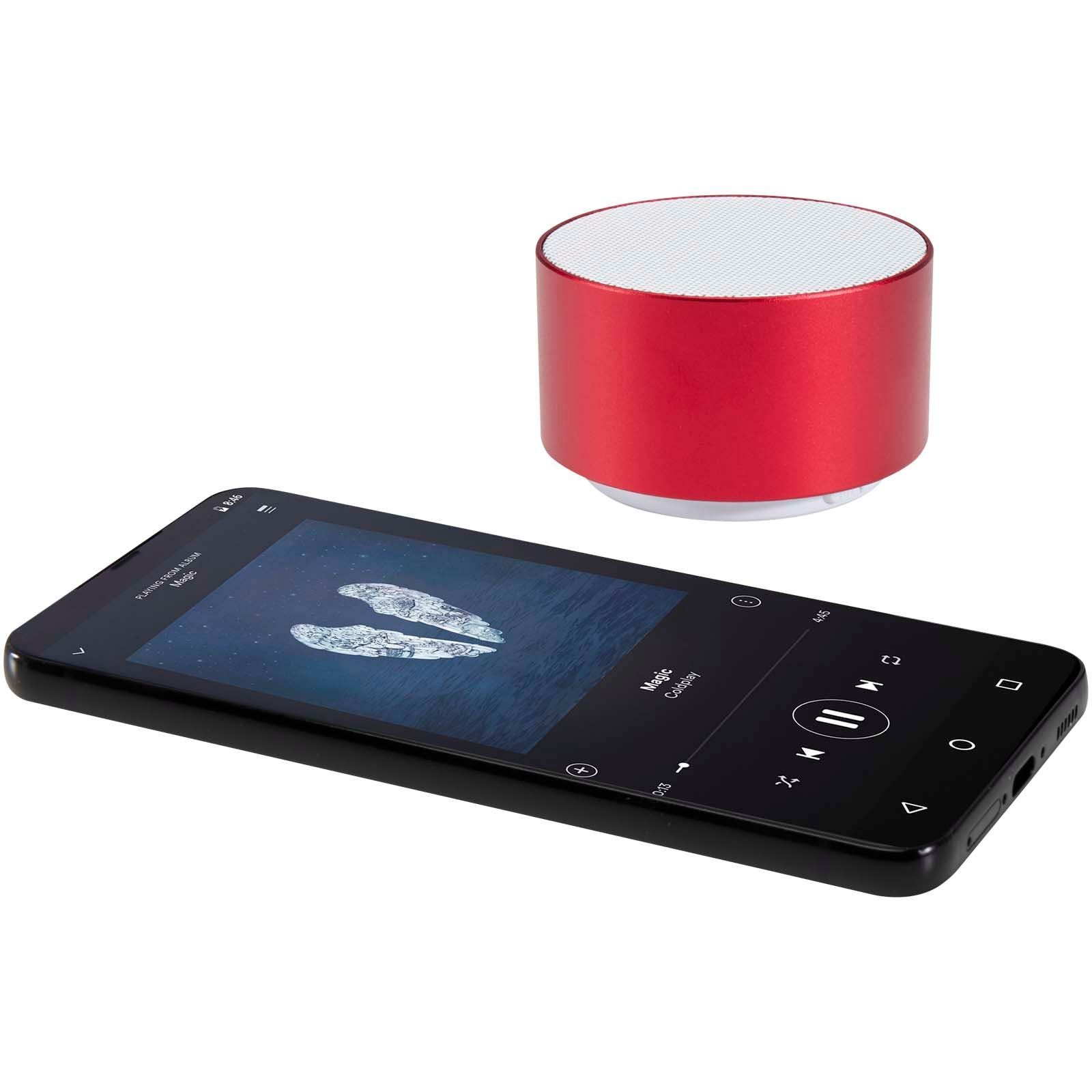 Enceinte sans fil Bluetooth® Ankaa de 3 W en aluminium recyclé 23