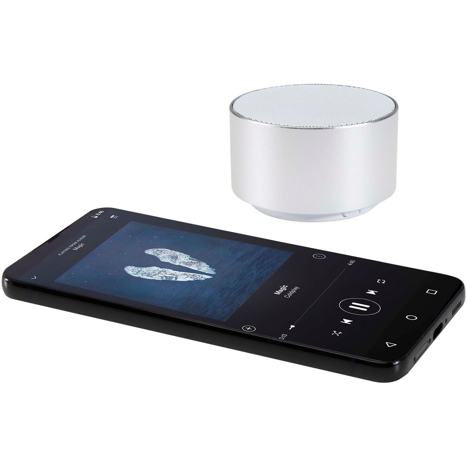 Enceinte sans fil Bluetooth® Ankaa de 3 W en aluminium recyclé 25