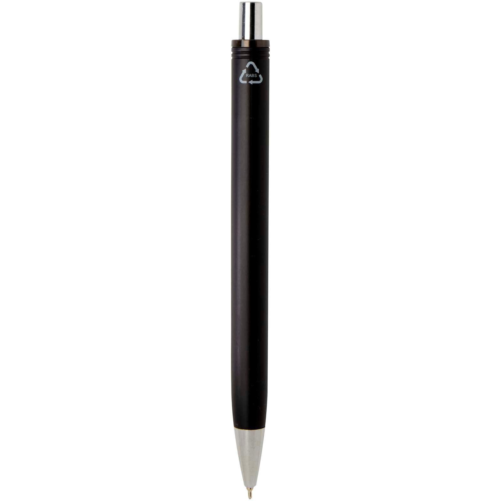 Stylo bille Feld recyclé RCS avec finition métallique (encre noire) 20