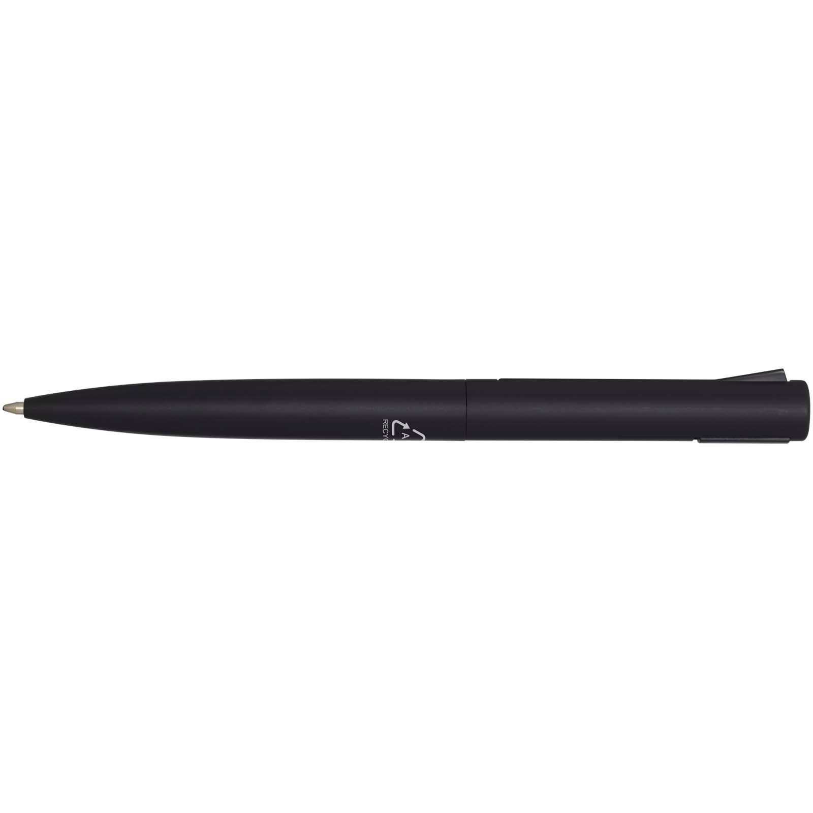 Porte-bloc Clast A4 avec fermeture magnétique et stylo bille recyclé RCS (encre noire) 4