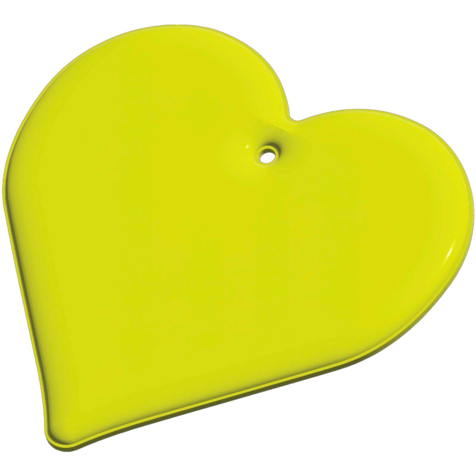 Attache légère en forme de cœur RFX™ H-16 en PVC réfléchissant 6