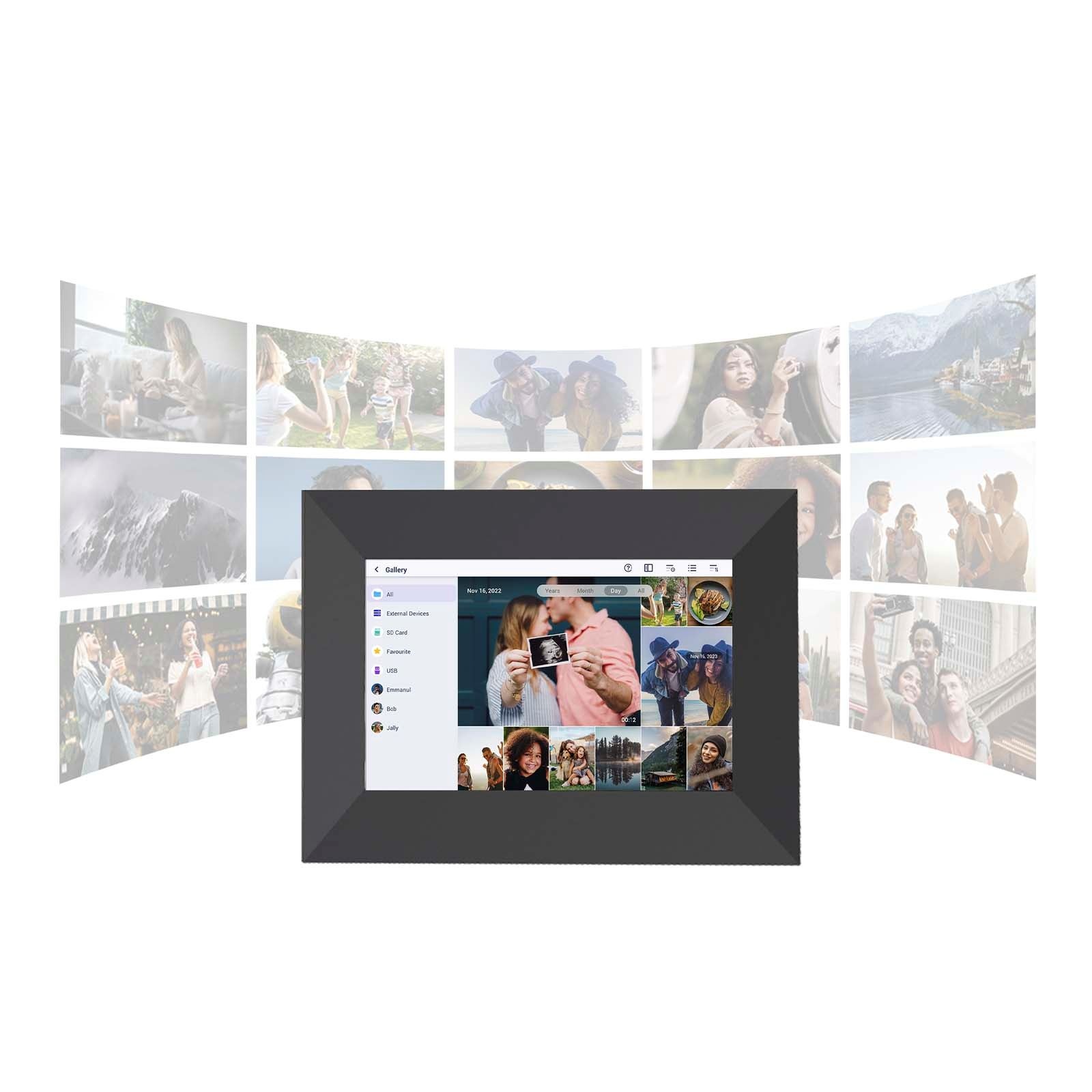 Cadre photo numérique de 7" Prixton Prado S avec Wi-Fi 5