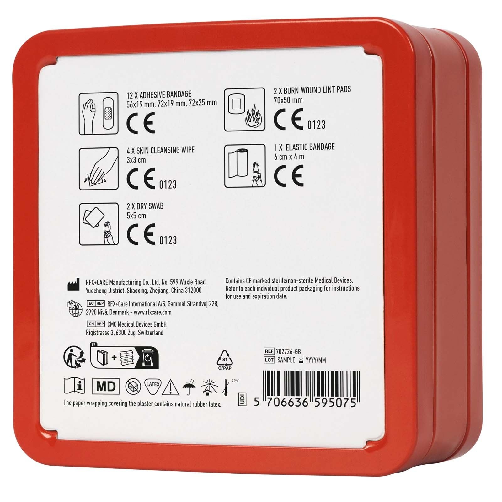 Kit de premiers secours Mykit en métal 10
