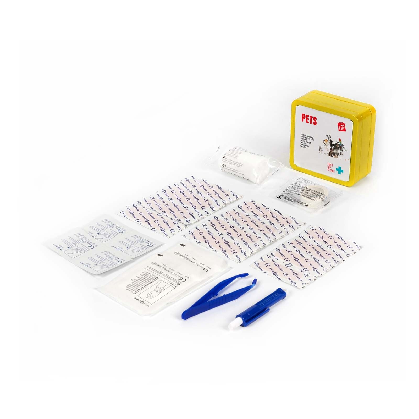 Kit de premiers secours en métal pour animaux de compagnie MyKit 16