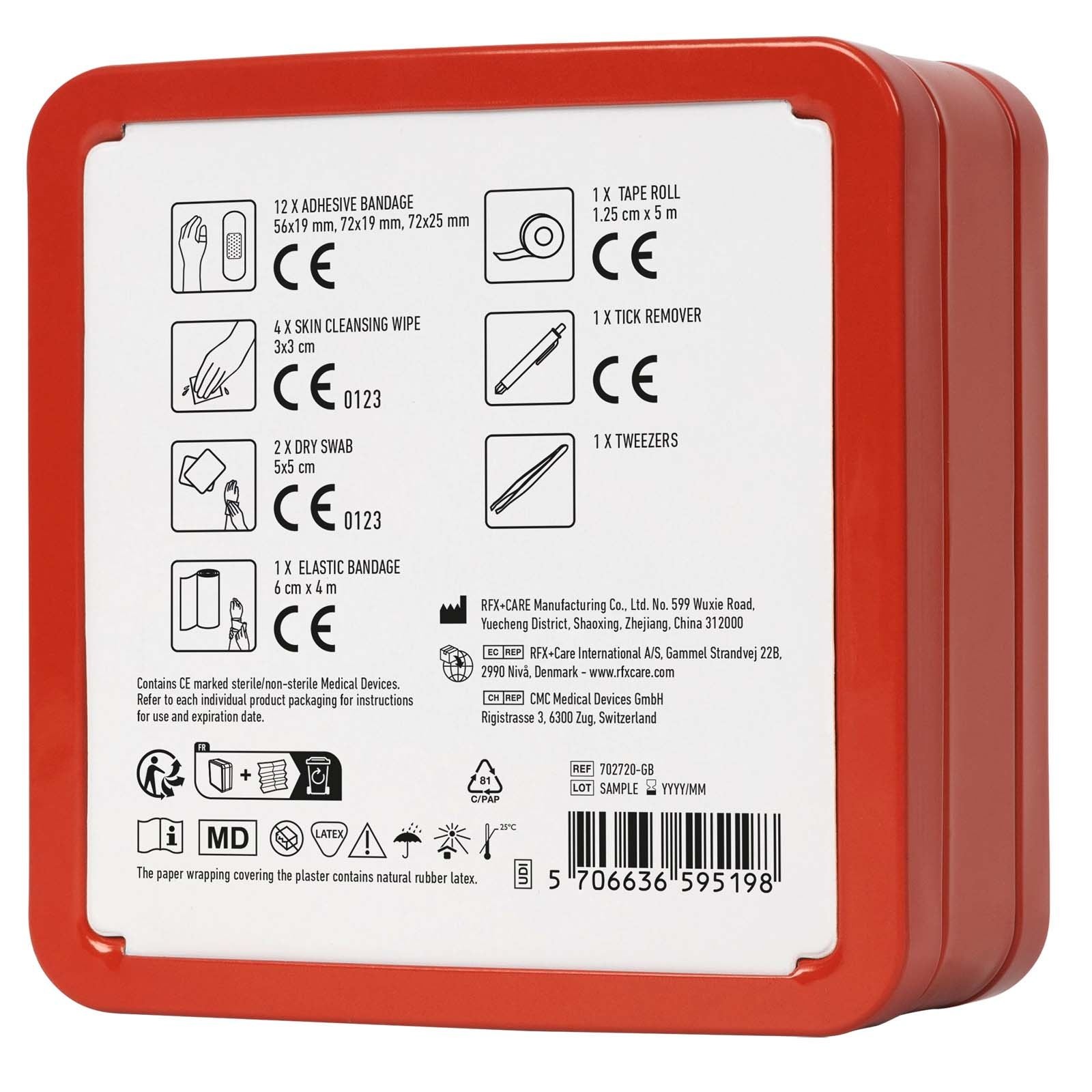 Kit de premiers secours en métal pour animaux de compagnie MyKit 10