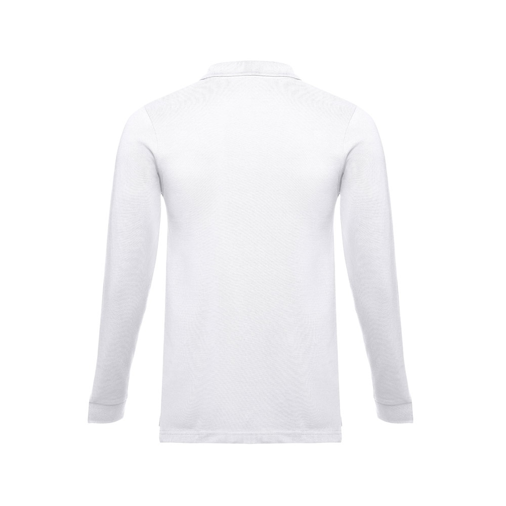 THC BERN WH II. Polo en coton à manches longues pour hommes 3