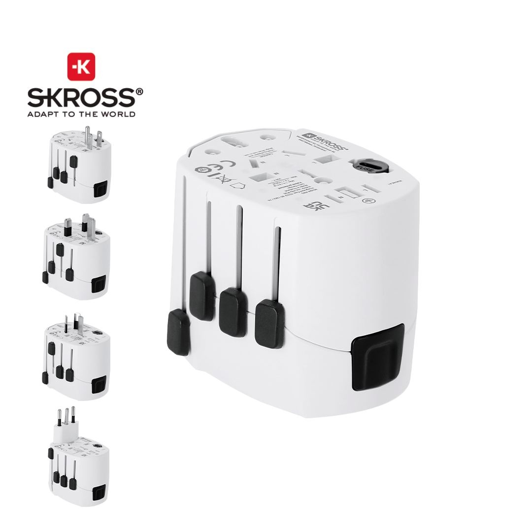 Adaptateur Voyage Universel Skross - PRO 3-POLE