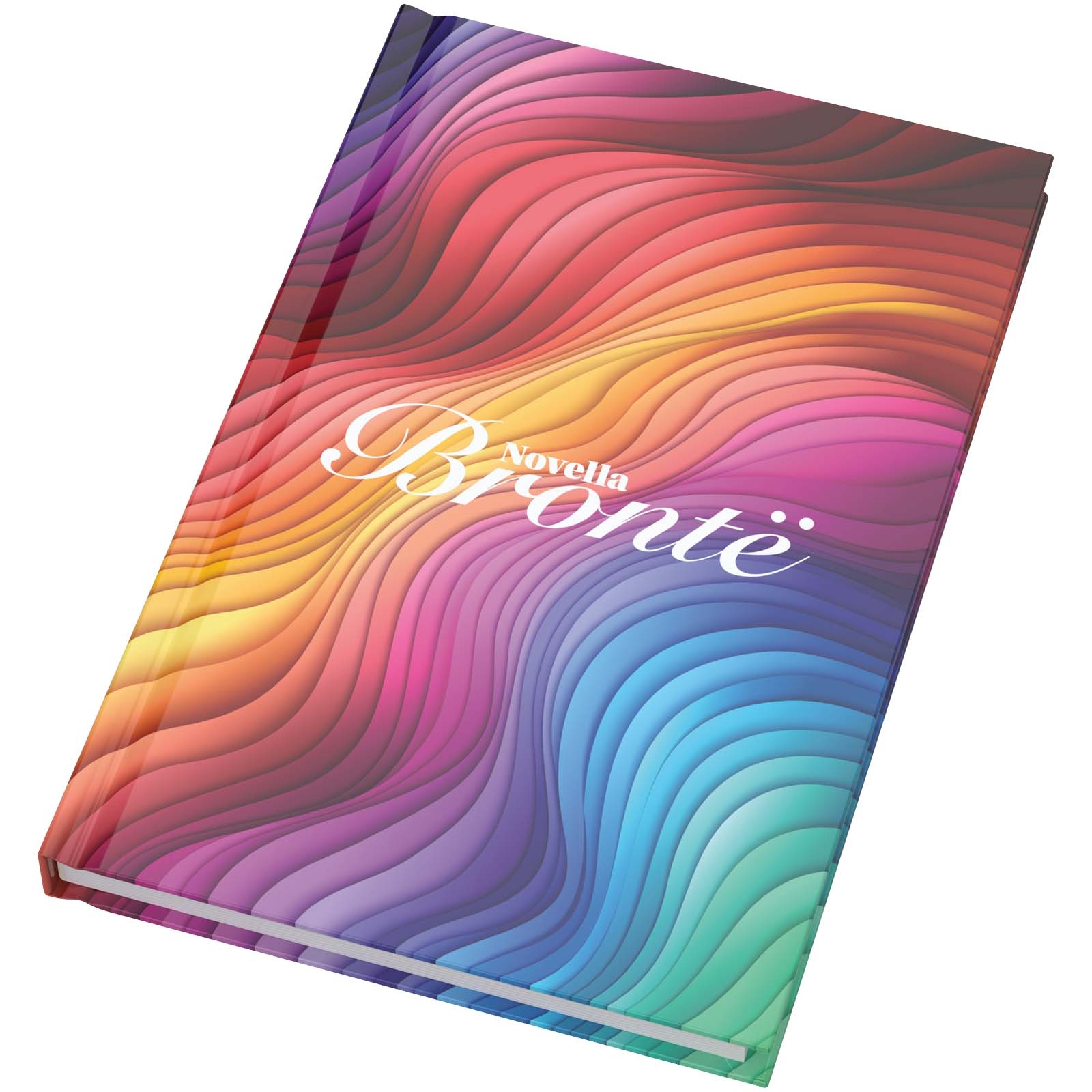 Carnet A5 à couverture rigide et brillante Novella Brontë avec 100 feuilles