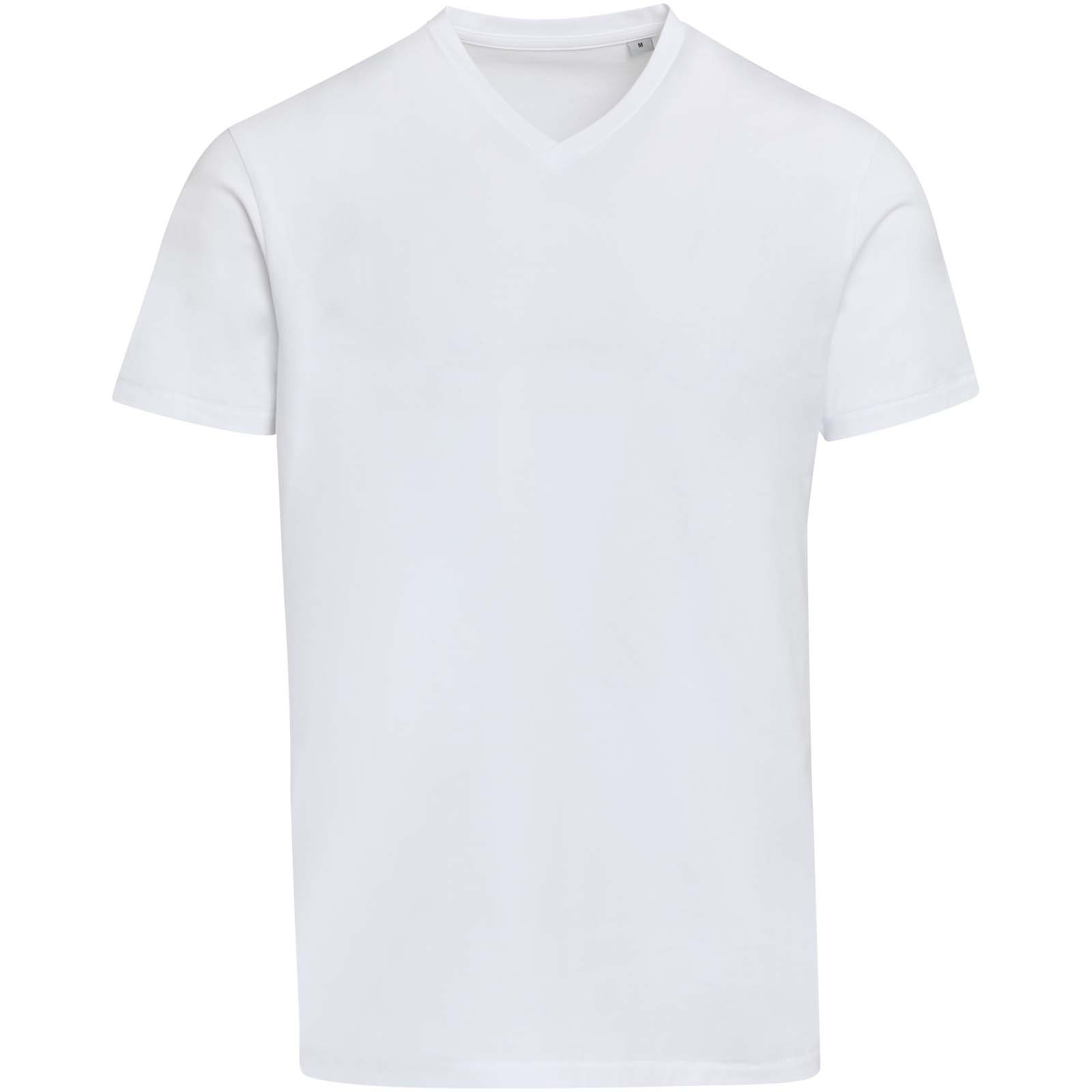 T-shirt unisexe en coton bio certifié OCS Balfour à manches courtes et col en V de 200 g/m² 8