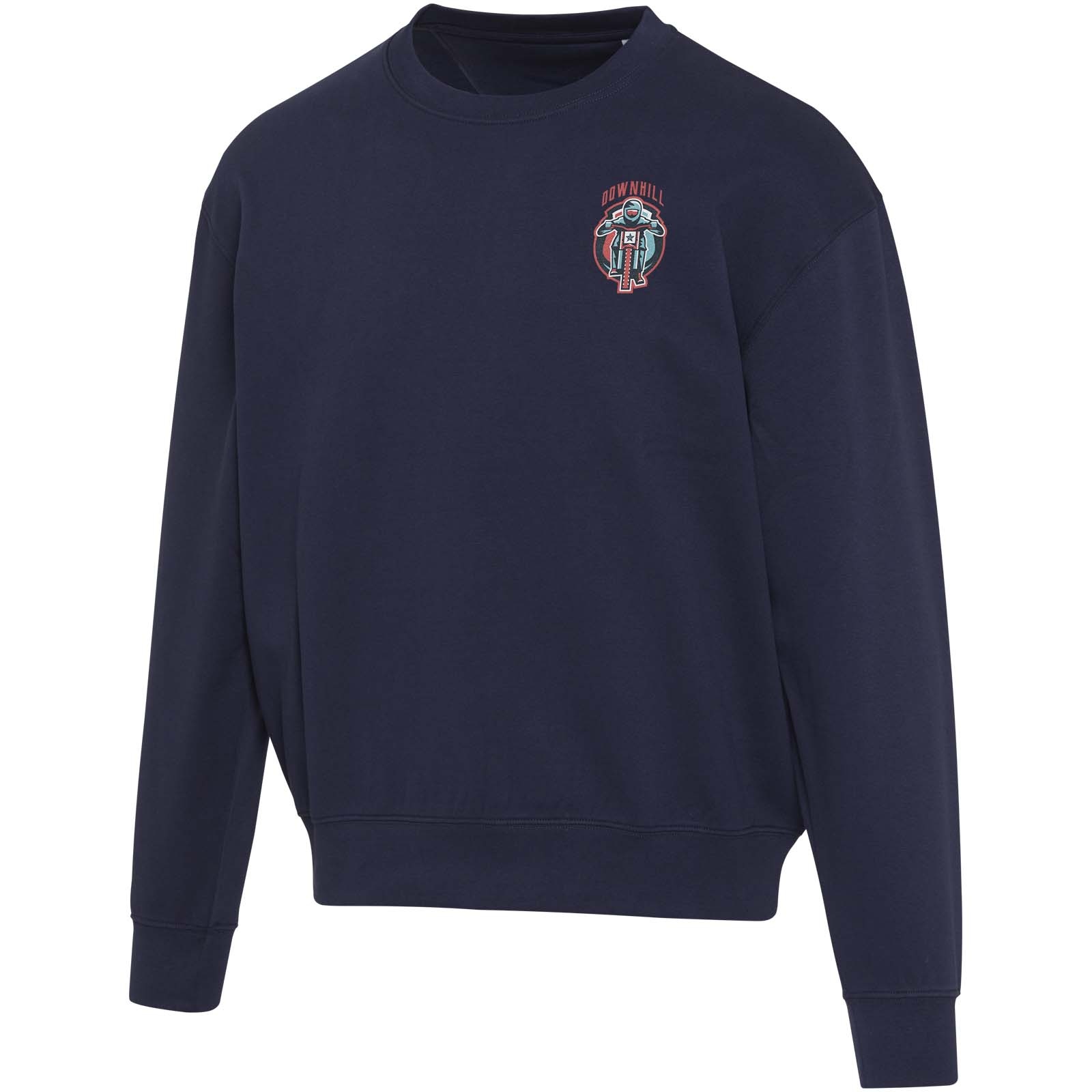 Pull unisexe OCS en coton bio oversize à col rond Boris de 280 g/m2 6