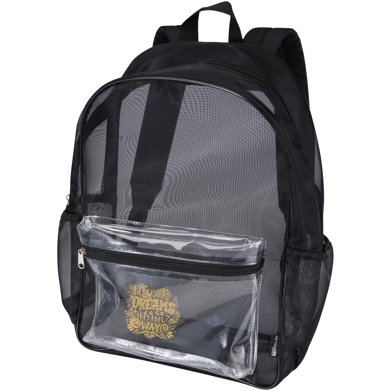 Sac à dos en matériaux recyclés certifiés GRS Mesh de 18 L 7
