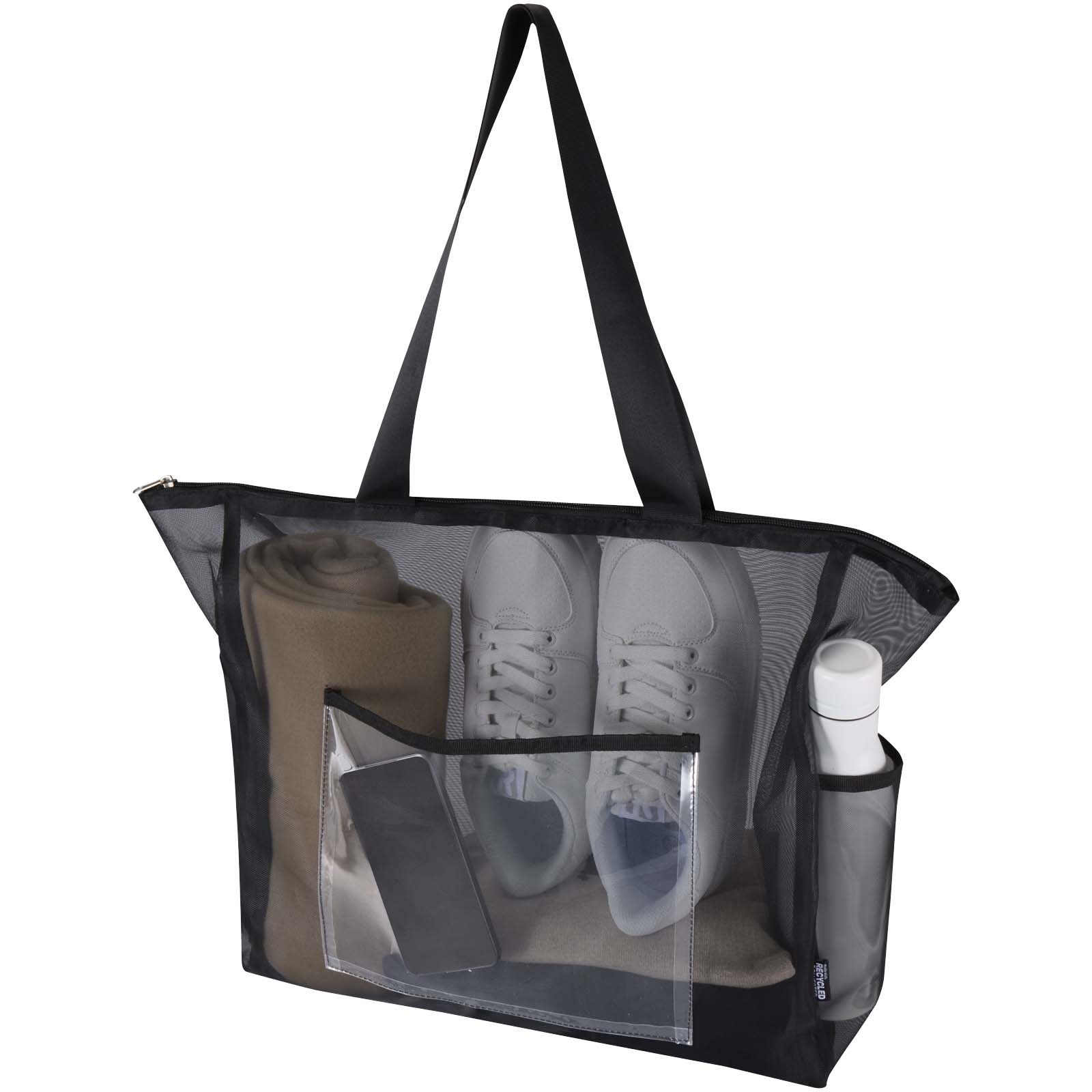 Sac shopping en matériaux recyclés certifiés GRS Mesh de 23 L 13