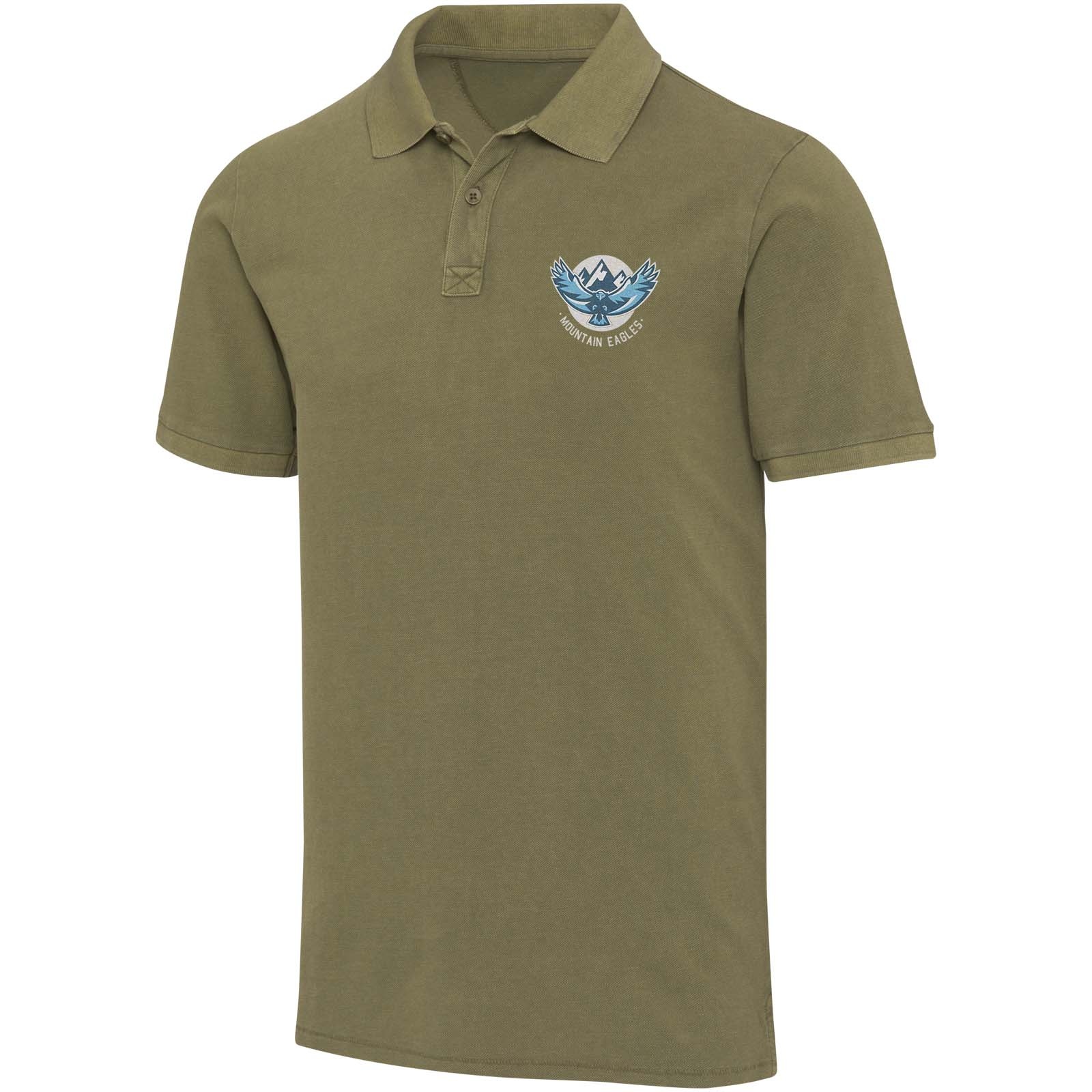 Polo délavé pour homme Calgary de 200 g/m2 5