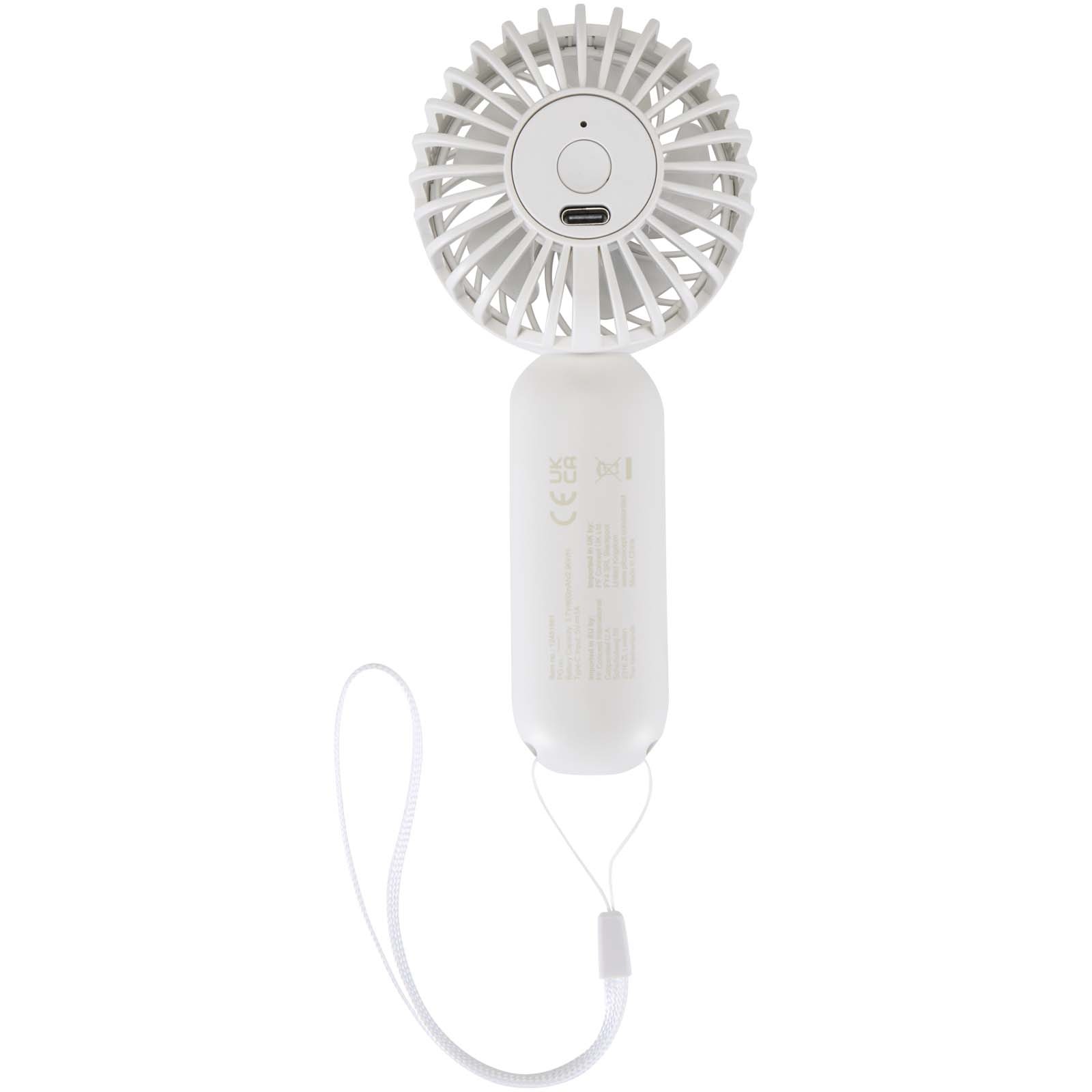 Ventilateur portable en plastique recyclé Aervia 10