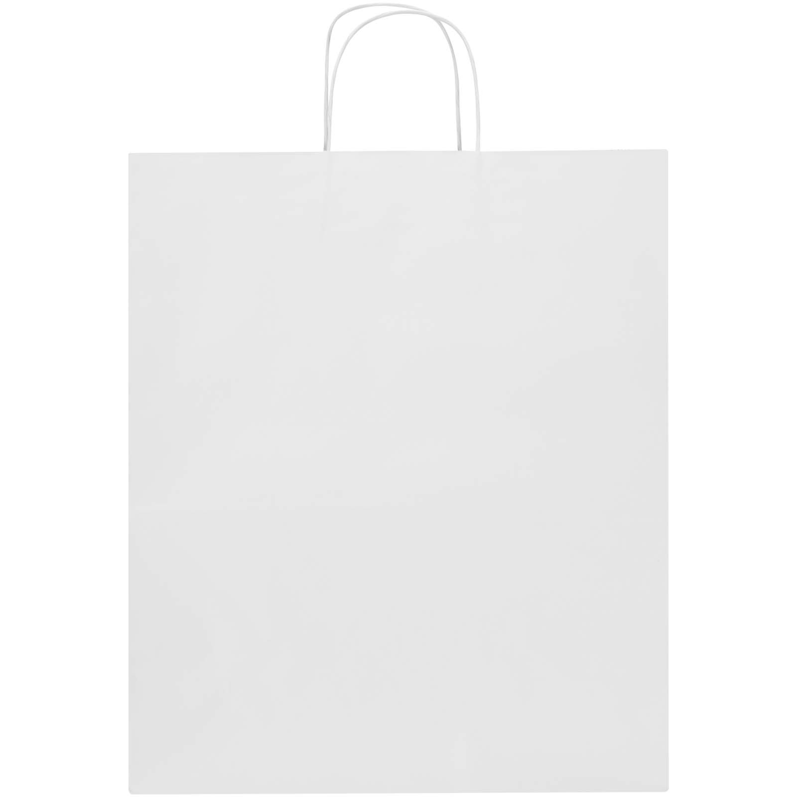 Sac en papier Kraft 80 à 90 g/m2 avec poignées torsadées 32 x 17 x 39 cm 4