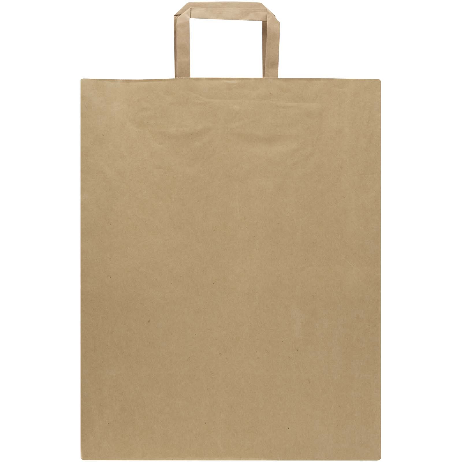 Sac en papier Kraft 80 g/m2 avec poignées plates 25 x 15 x 32 cm 5