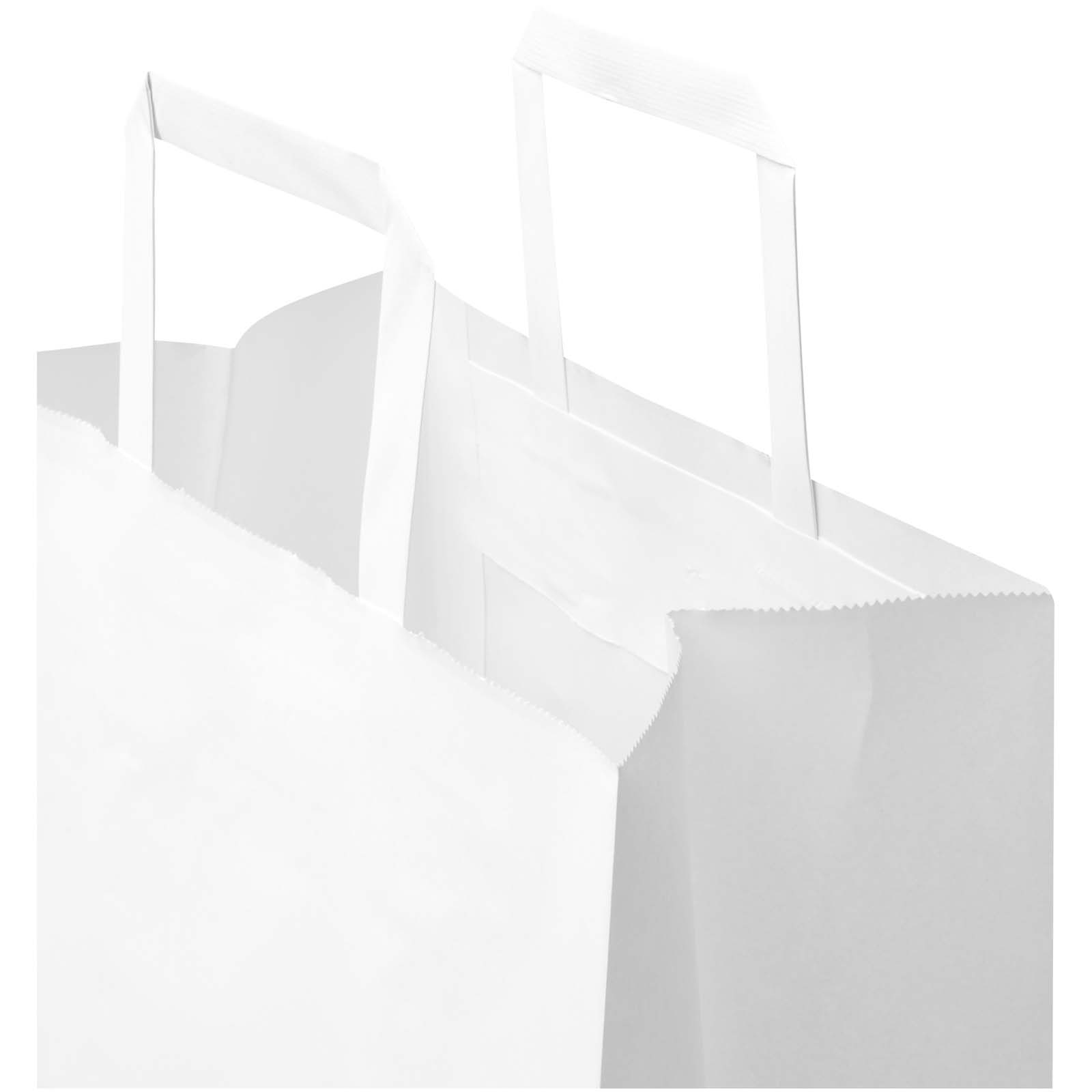 Sac en papier Kraft 80 g/m2 avec poignées plates 25 x 15 x 32 cm 8