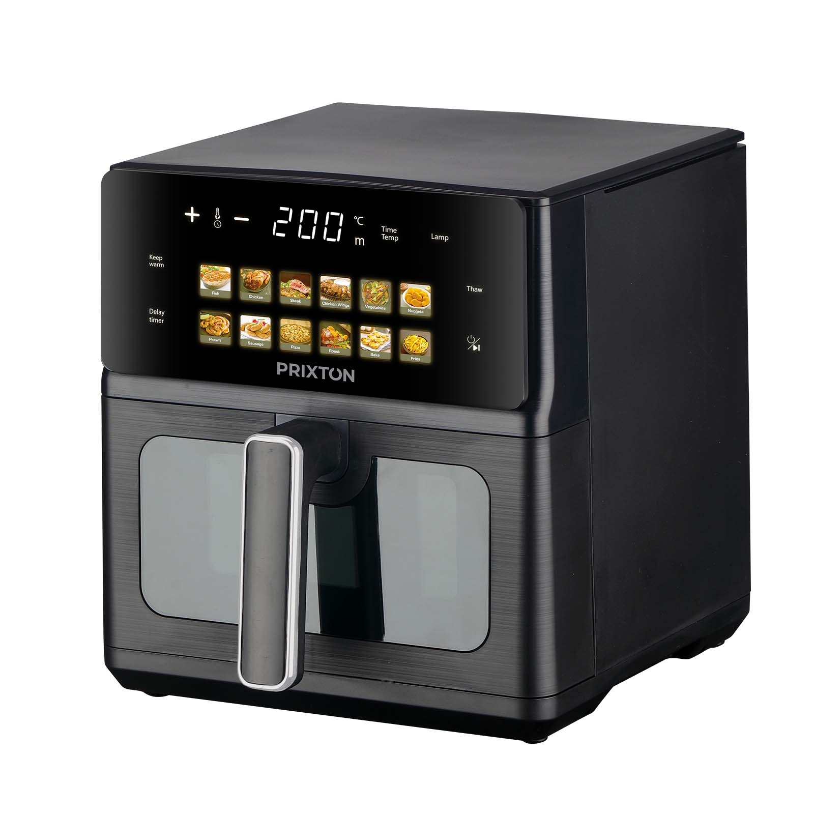Prixton Cook Organics 6L friteuse à air doublement chauffante 2