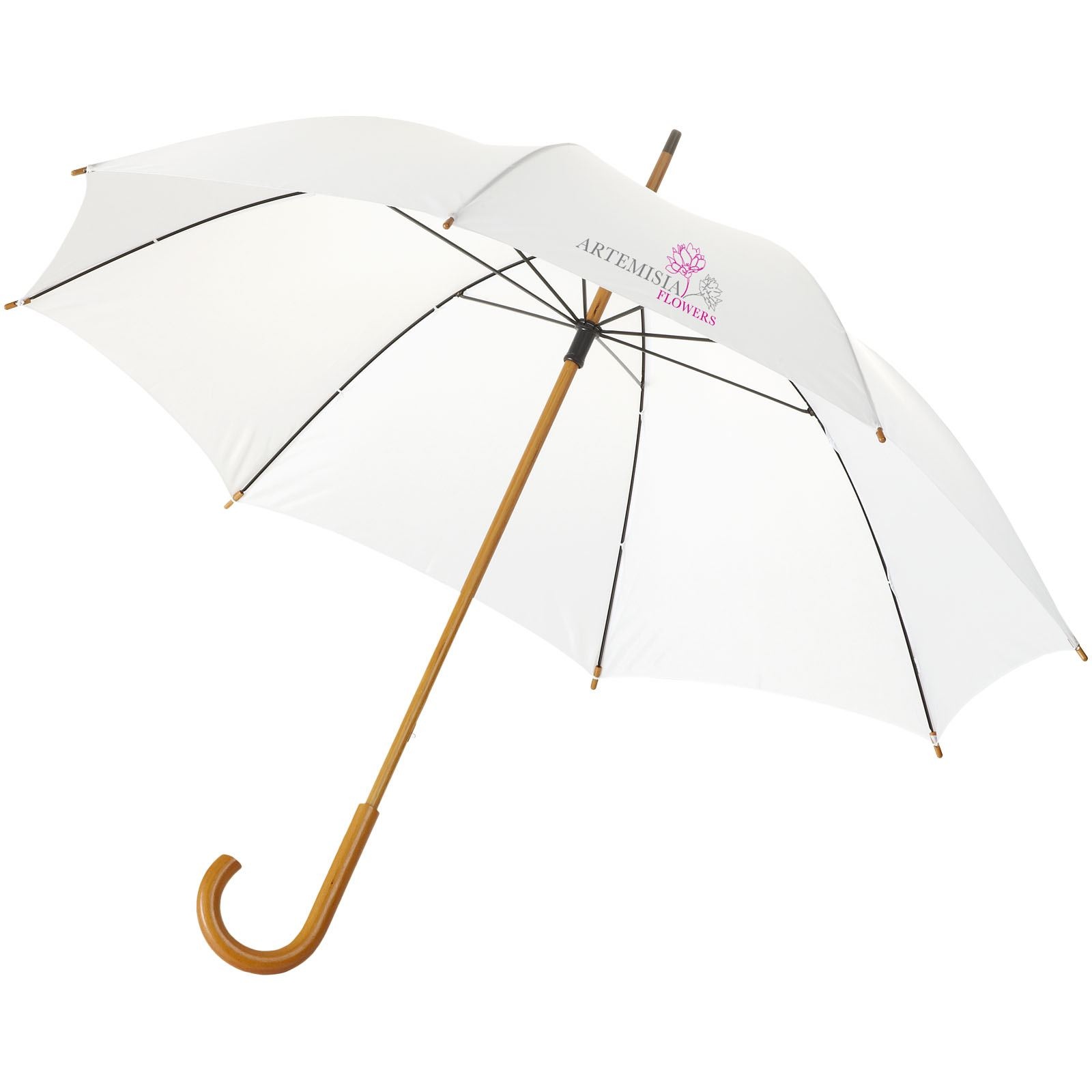 Parapluie 23" avec poignée et mât en bois Jova 10