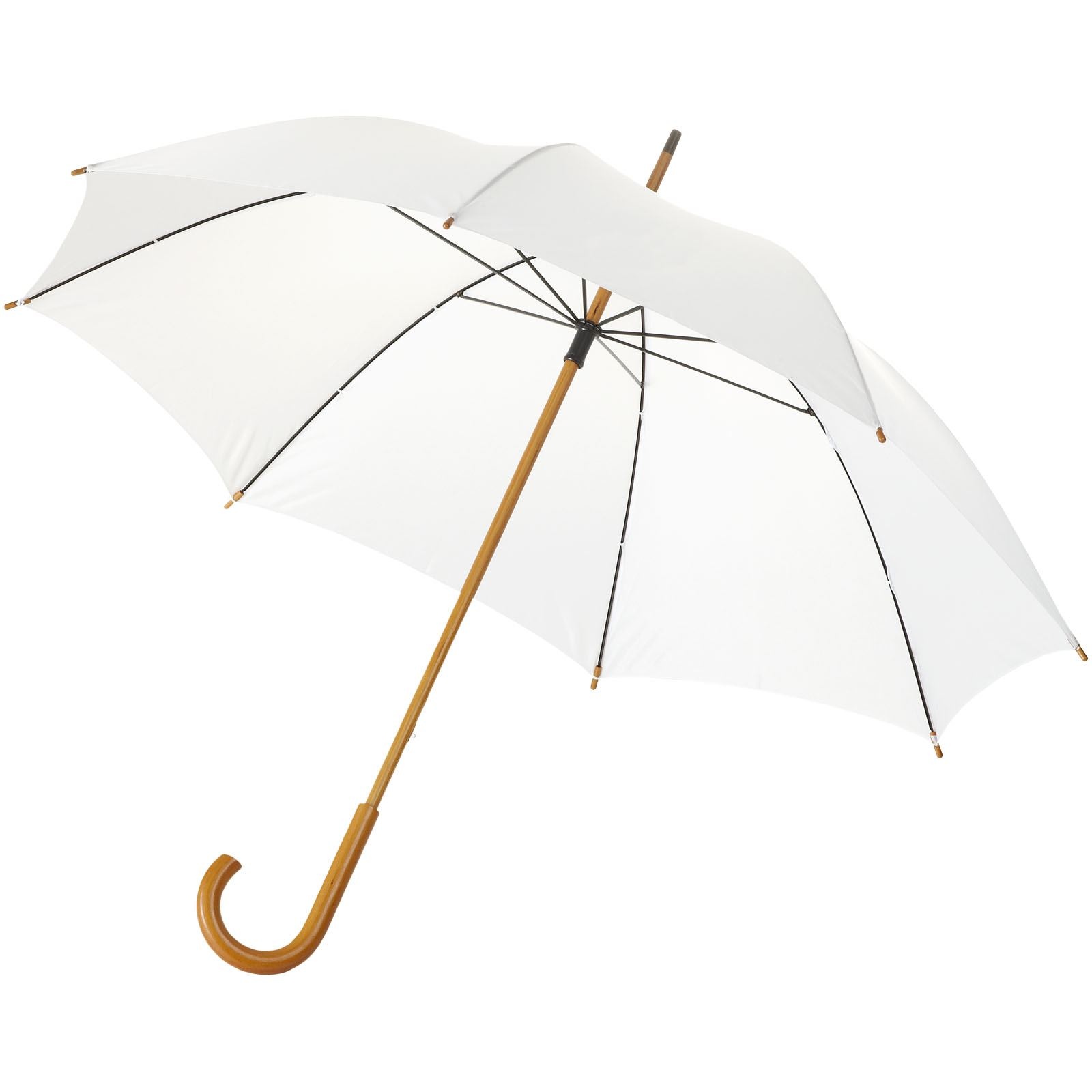 Parapluie 23" avec poignée et mât en bois Jova 4